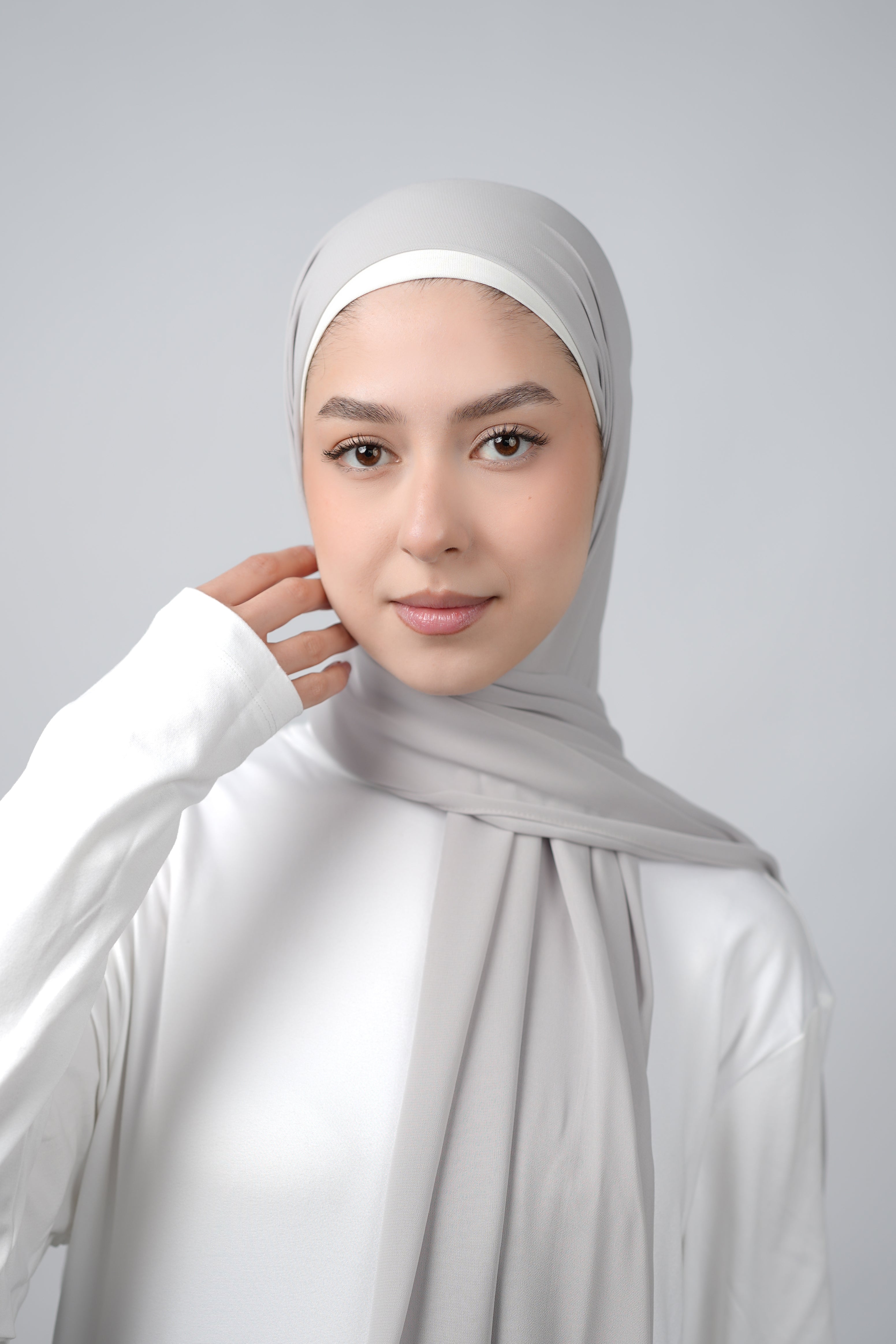 Basic Plain Chiffon Hijab