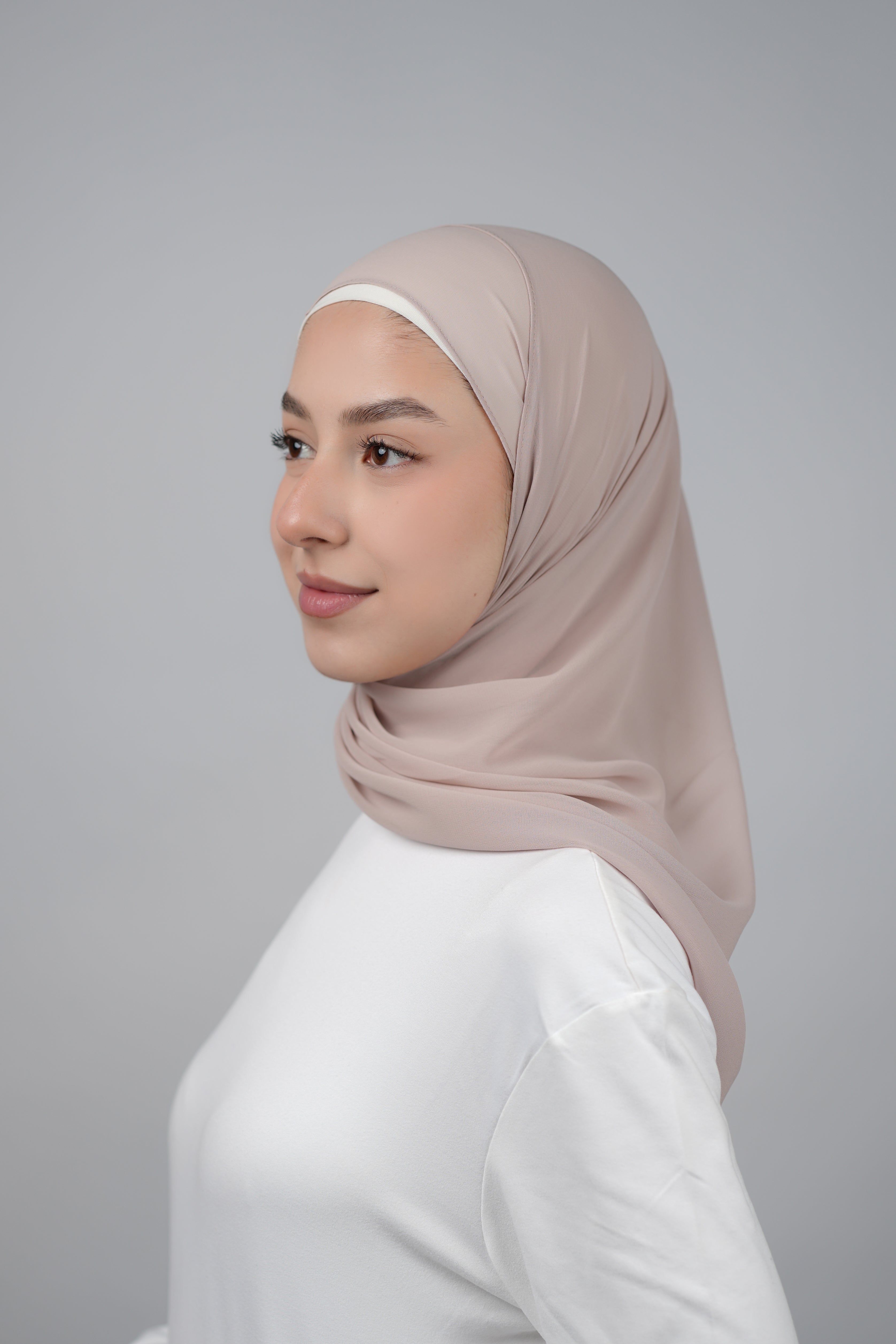 Basic Plain Chiffon Hijab