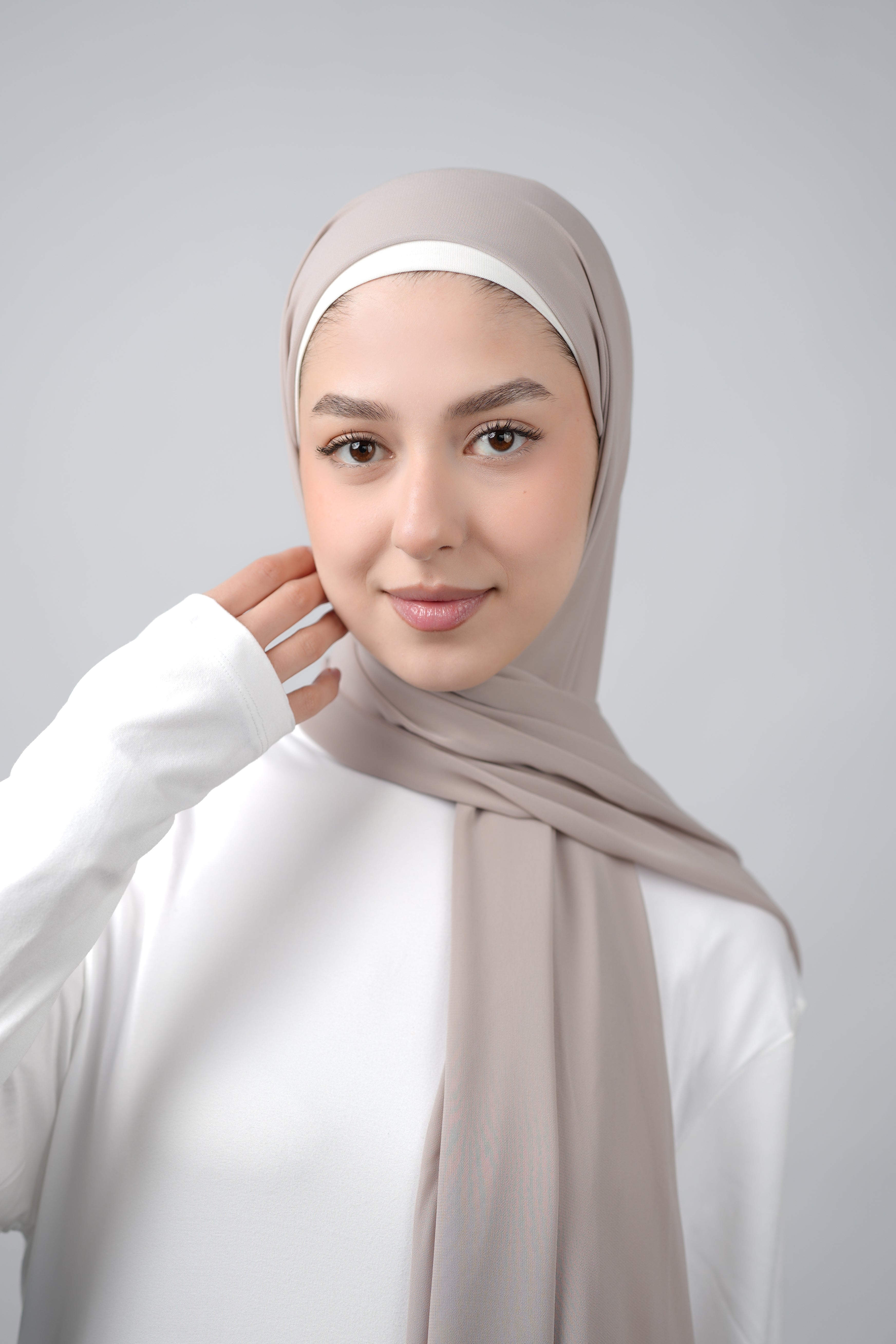 Basic Plain Chiffon Hijab