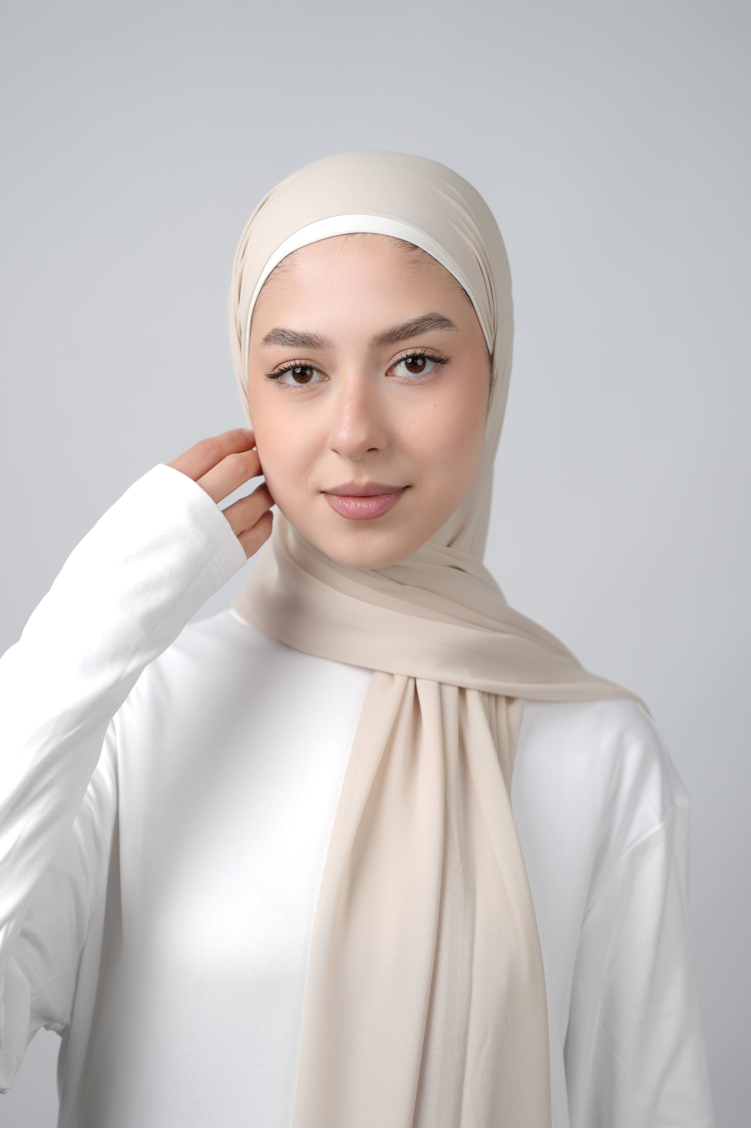 Basic Plain Chiffon Hijab