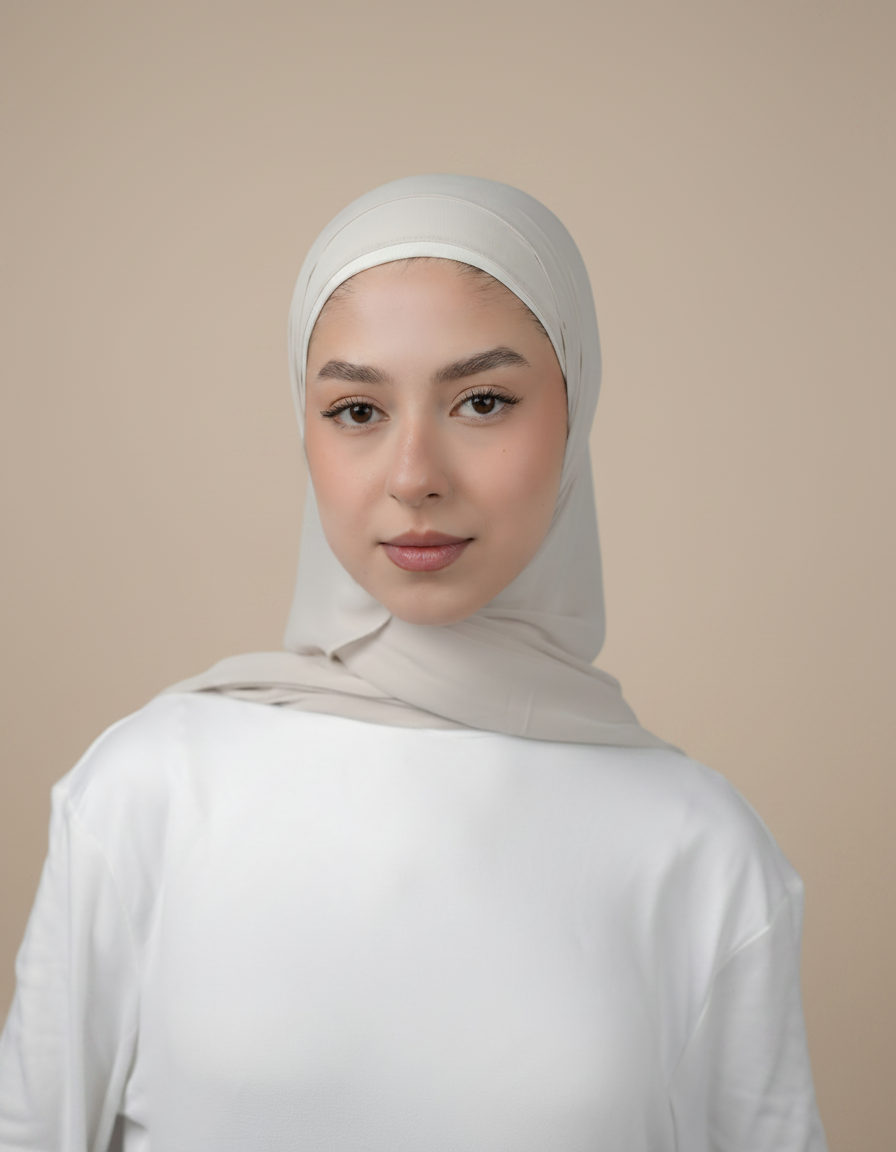 Basic Plain Chiffon Hijab  Voile