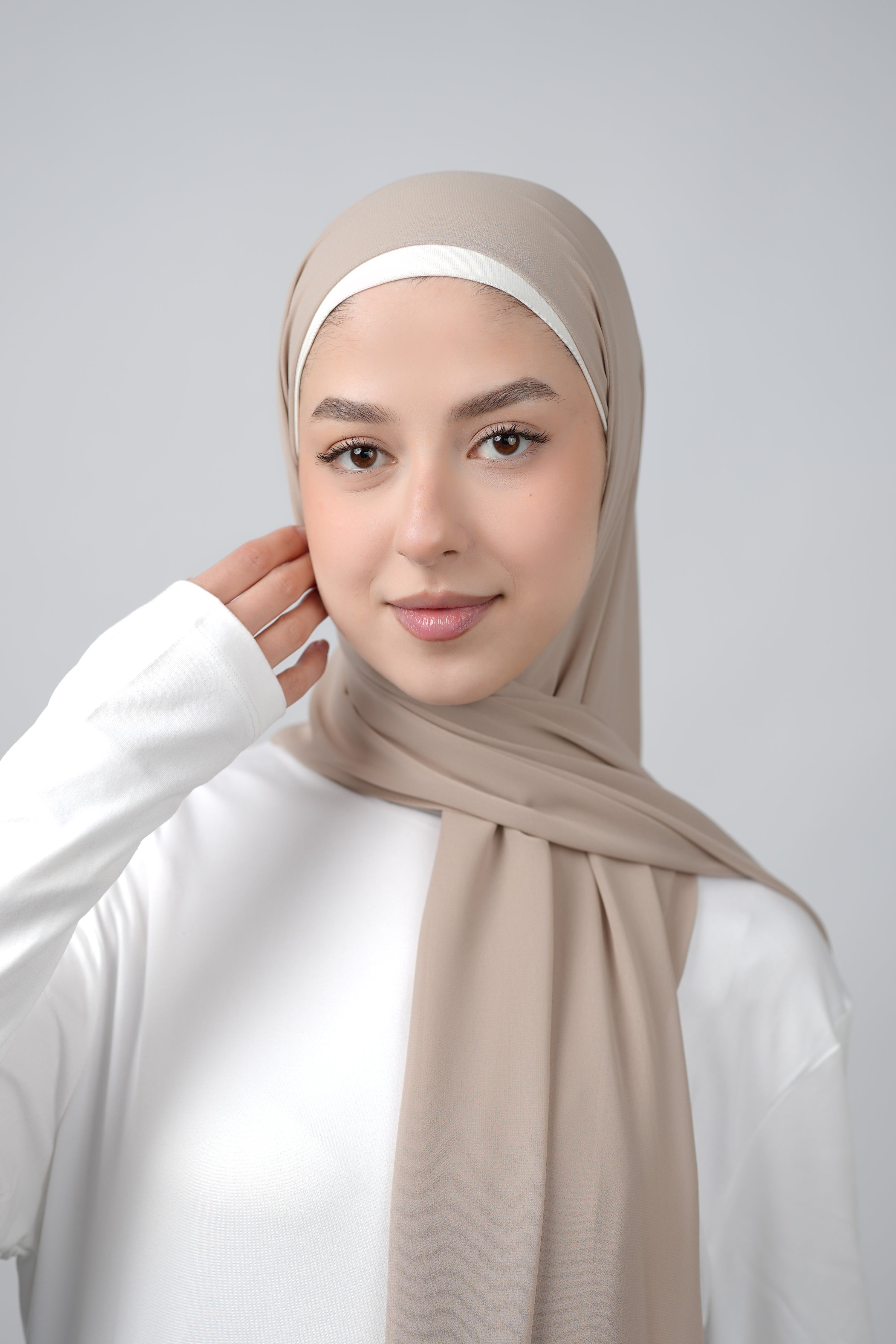 Basic Plain Chiffon Hijab