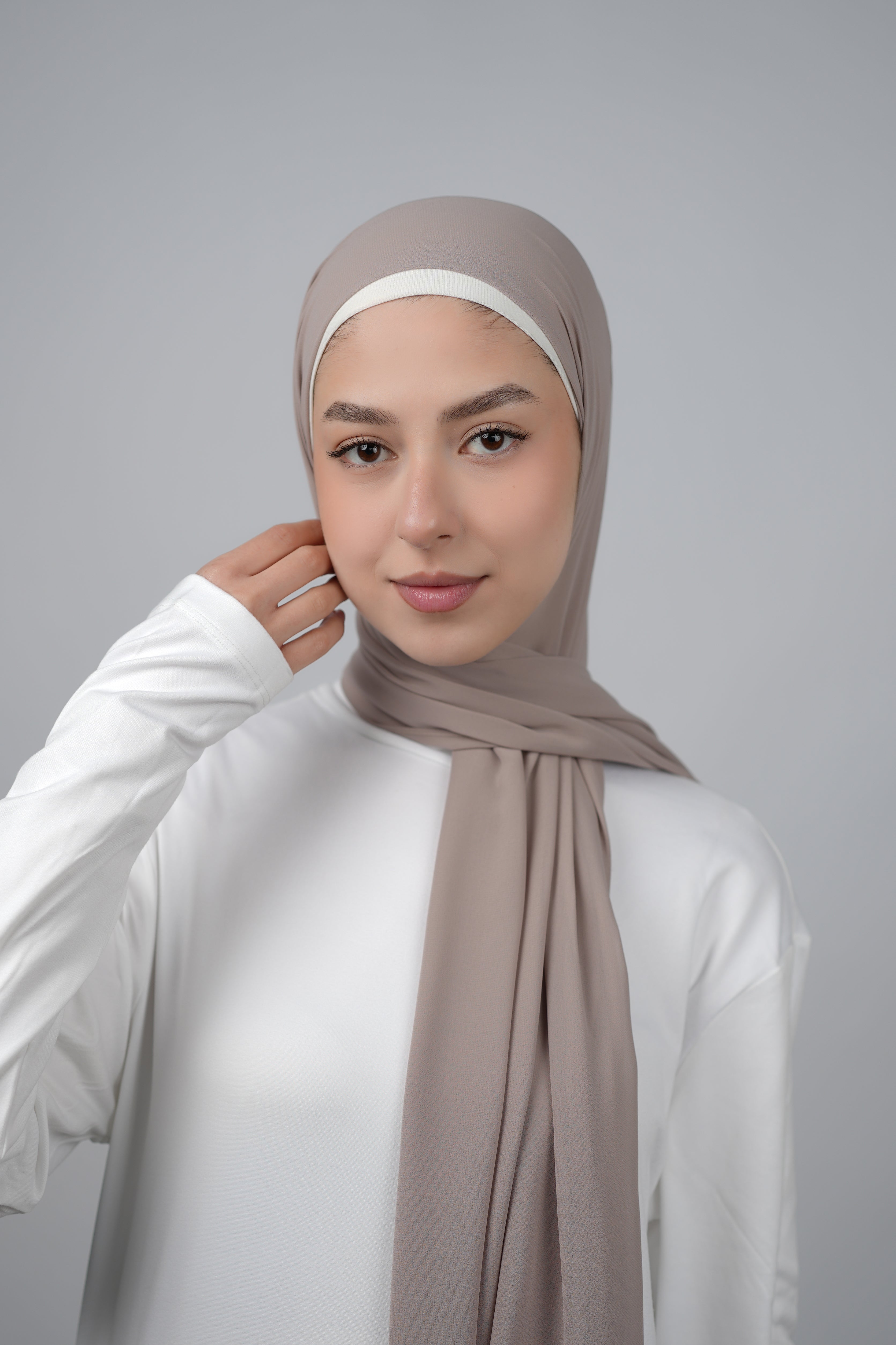 Basic Plain Chiffon Hijab