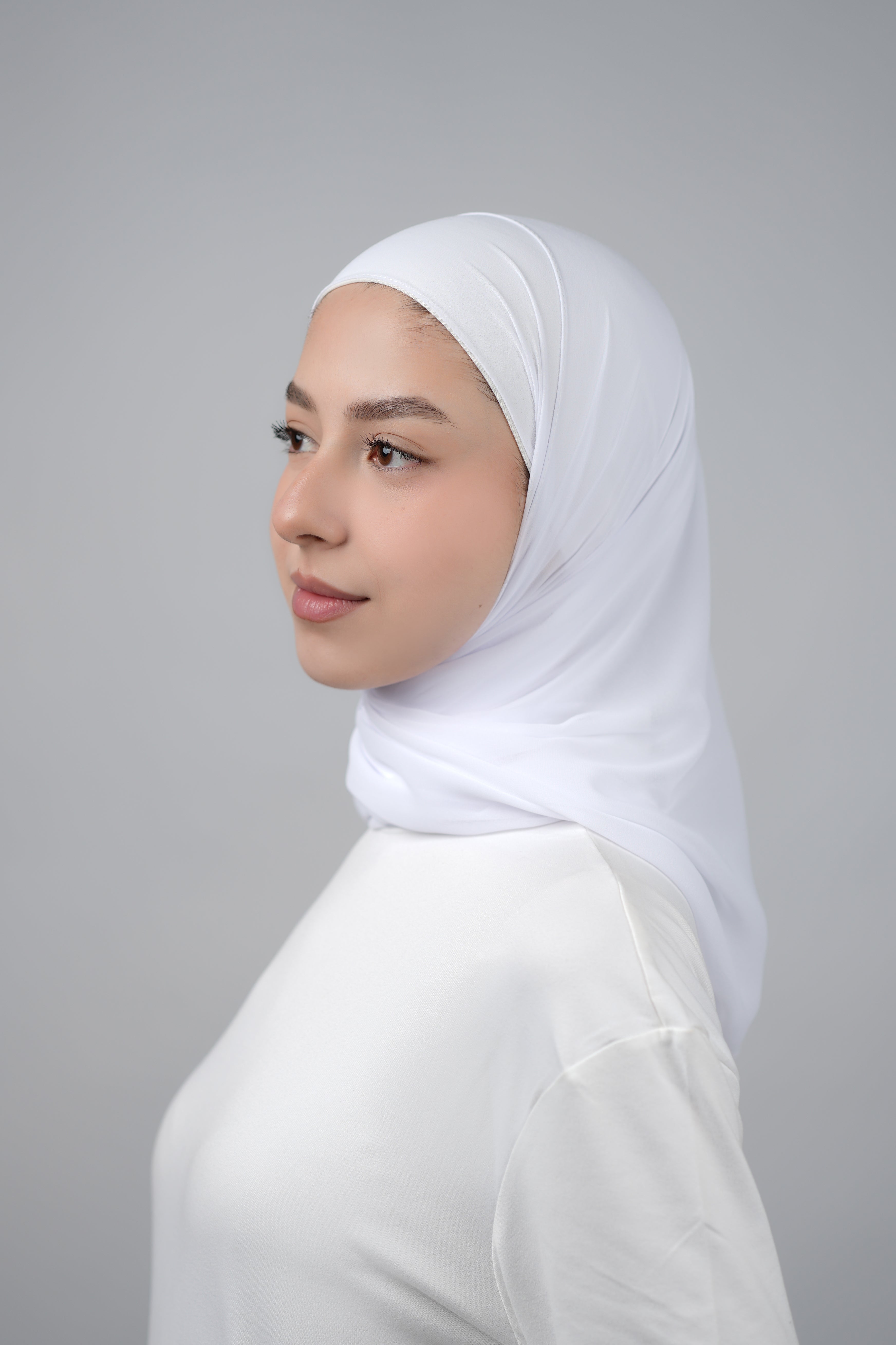 Basic Plain Chiffon Hijab