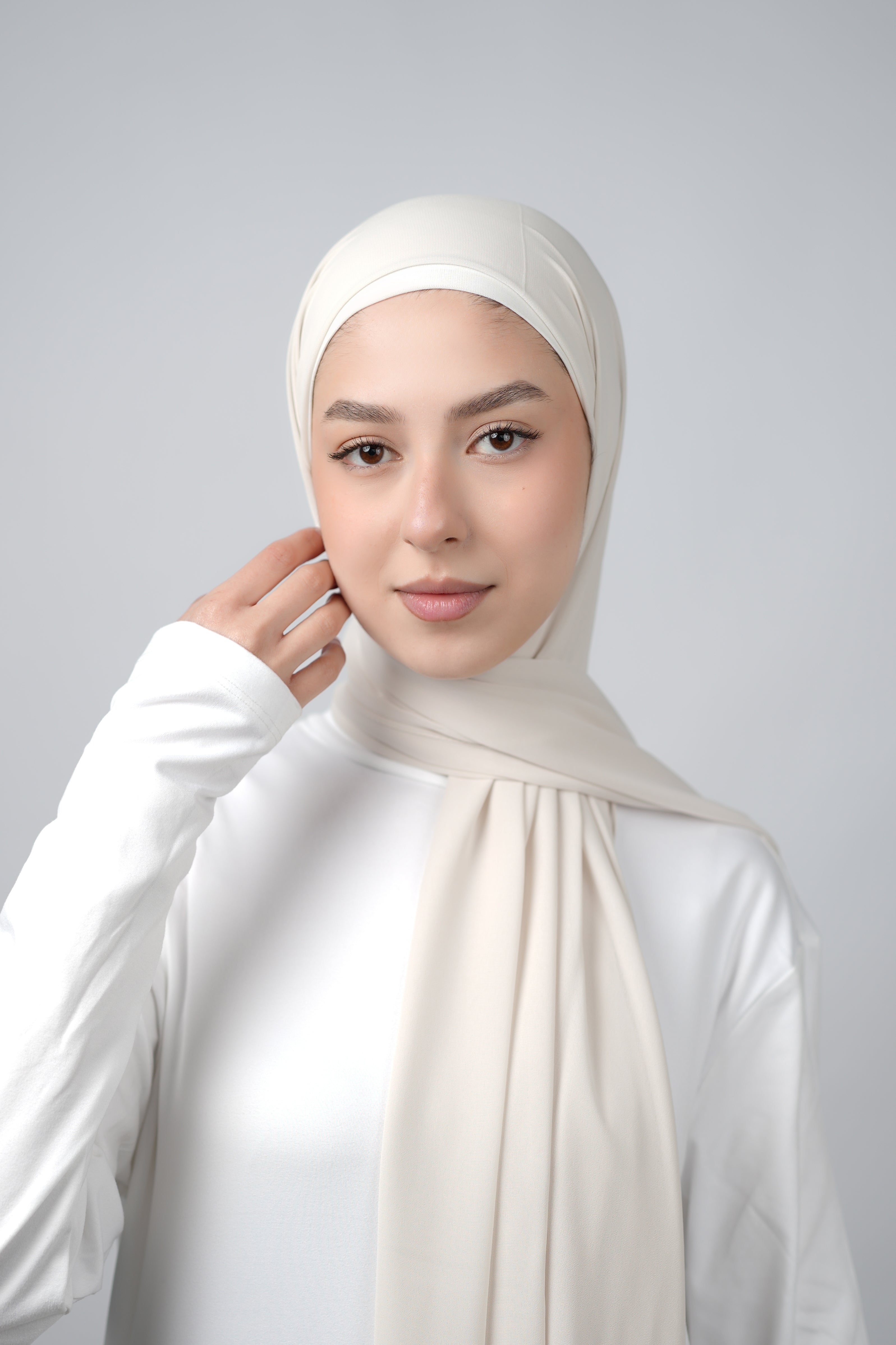 Basic Plain Chiffon Hijab