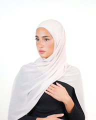 حجاب شيفون سادة أساسي