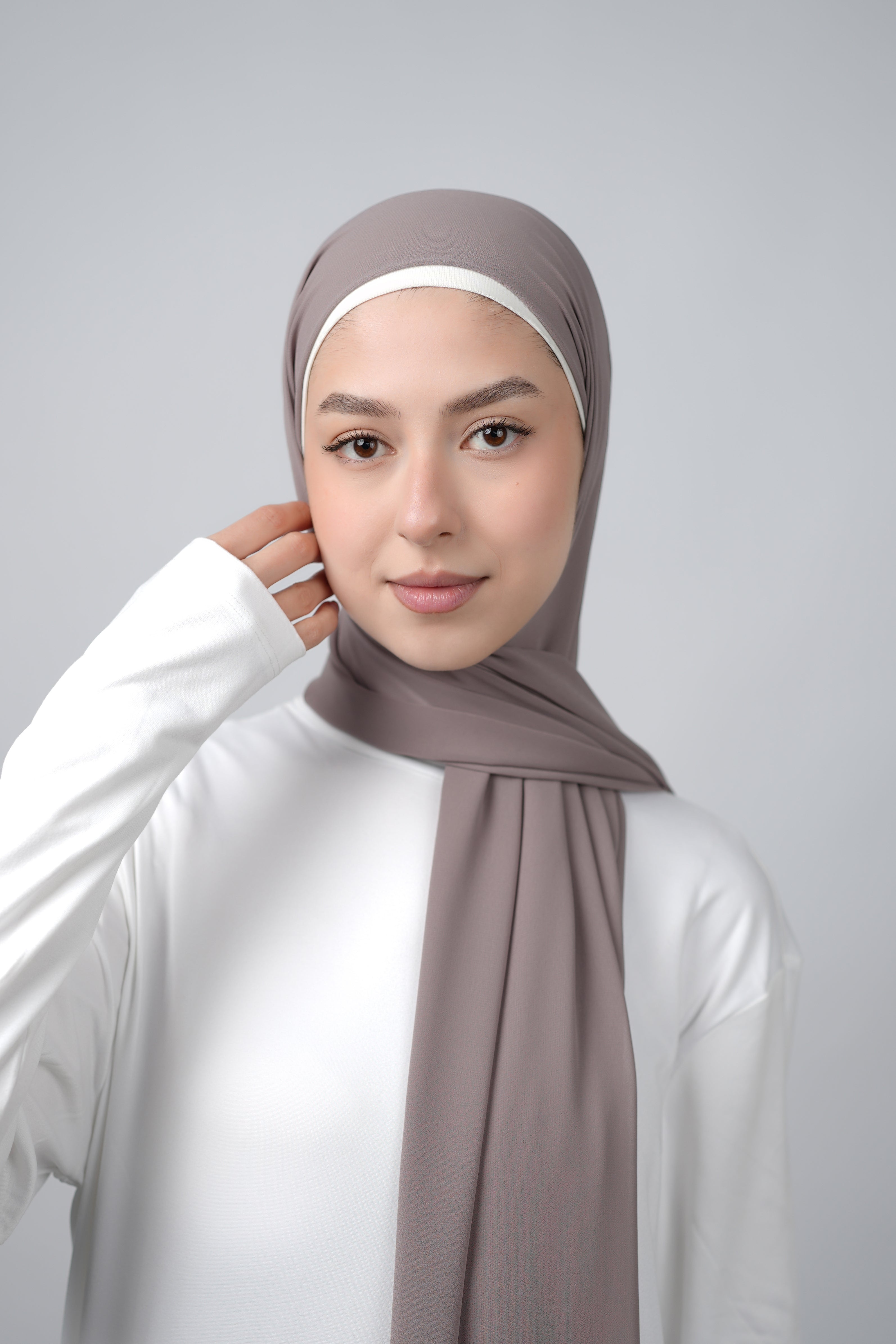 Basic Plain Chiffon Hijab
