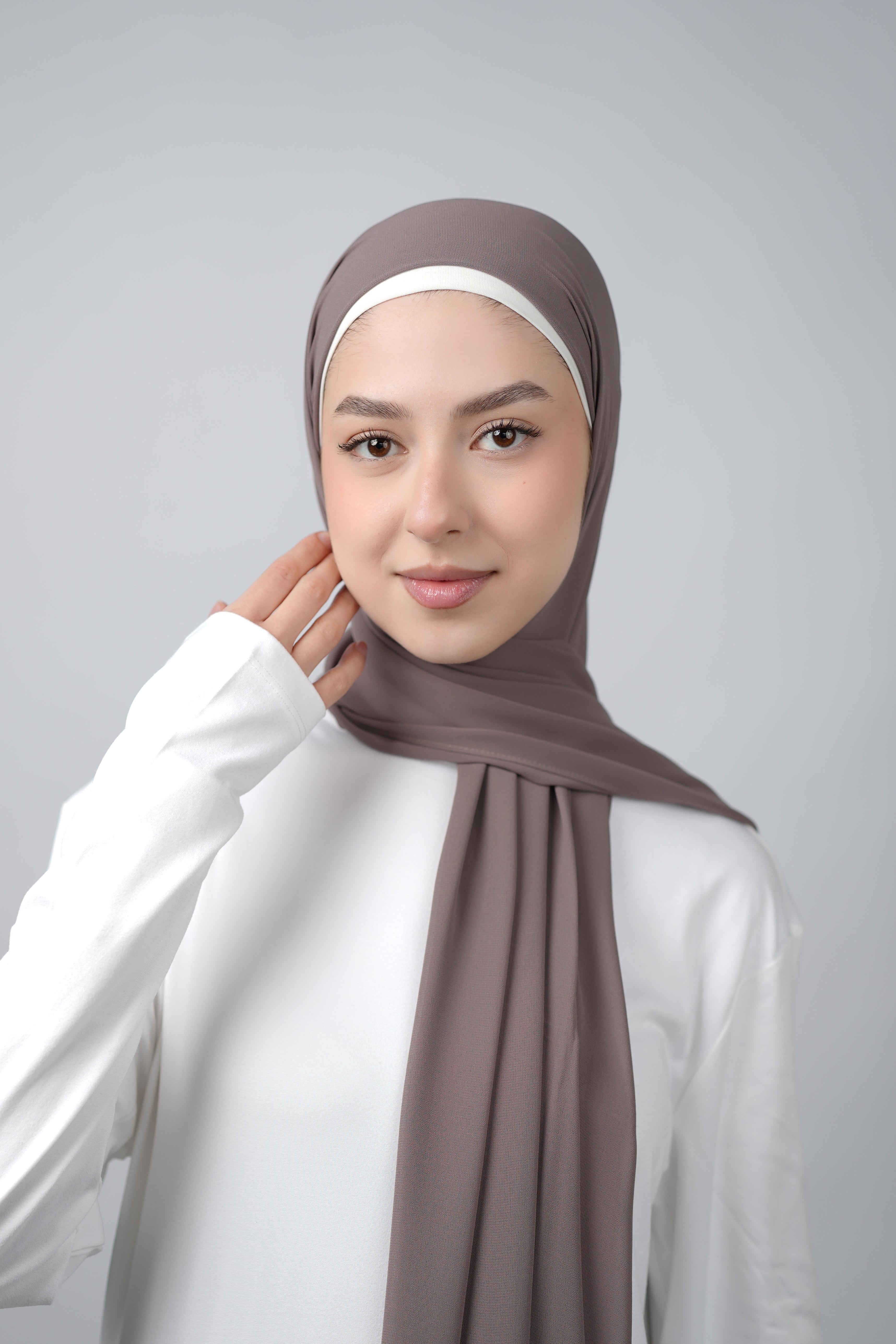 Basic Plain Chiffon Hijab