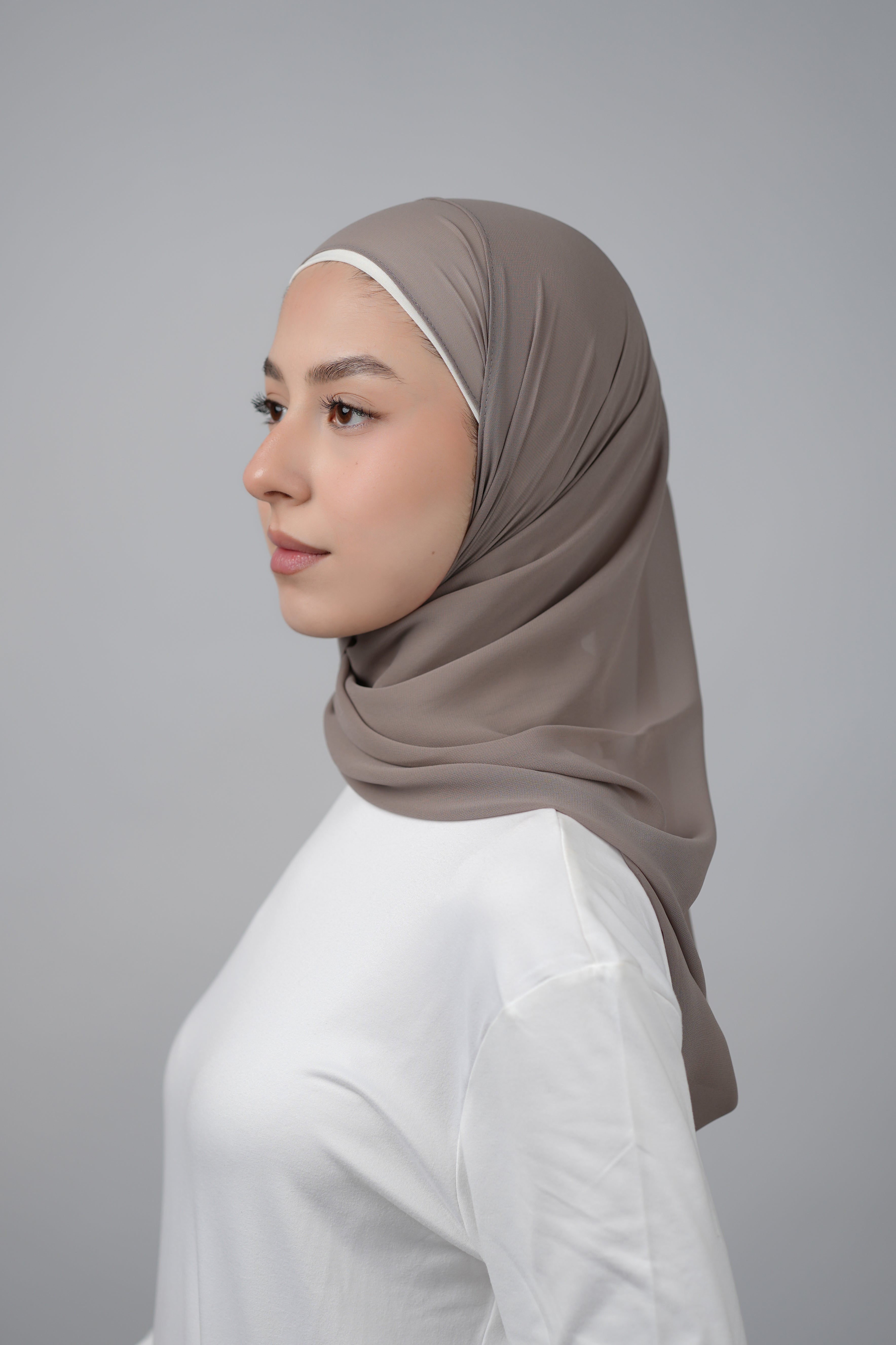 Basic Plain Chiffon Hijab