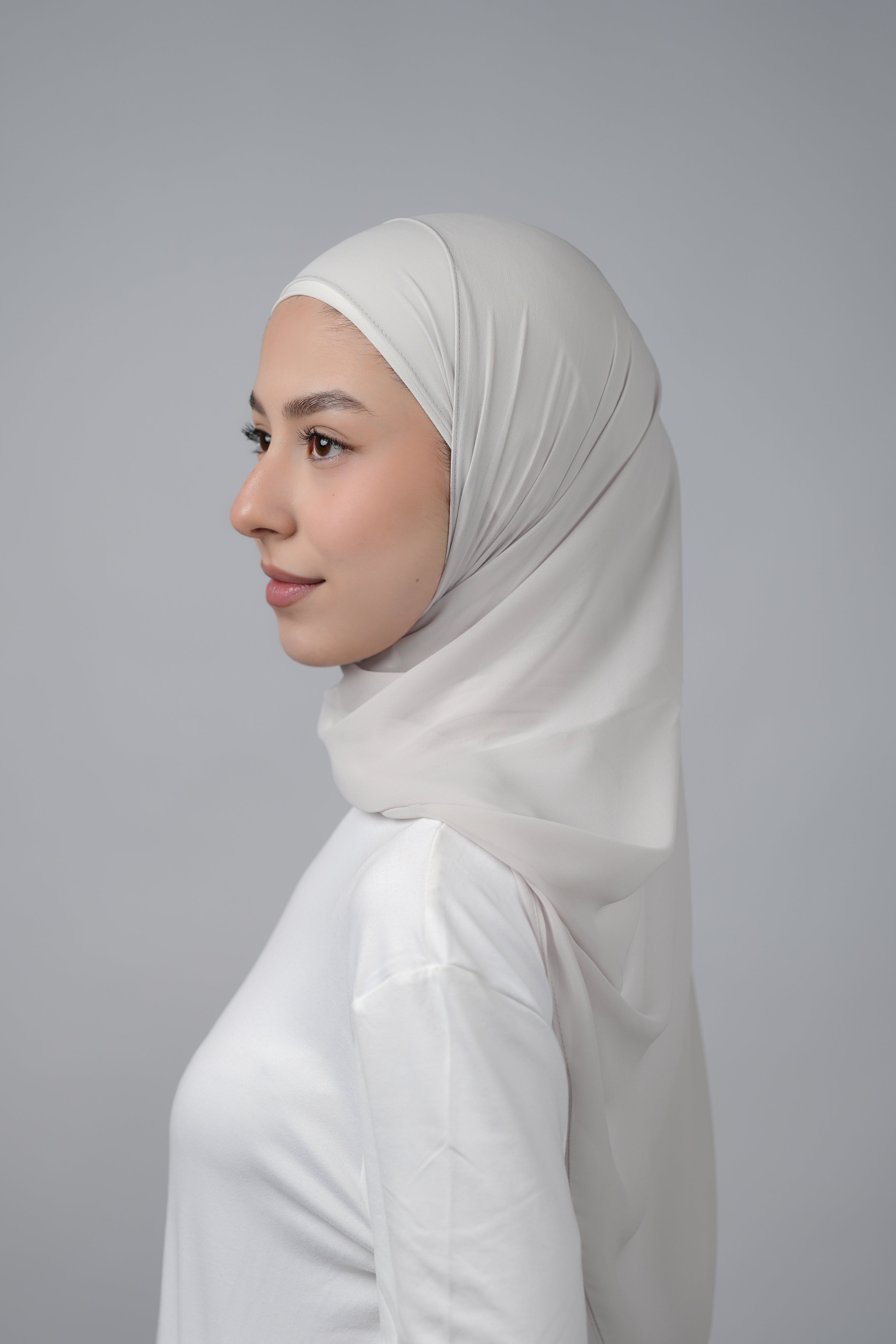 Basic Plain Chiffon Hijab