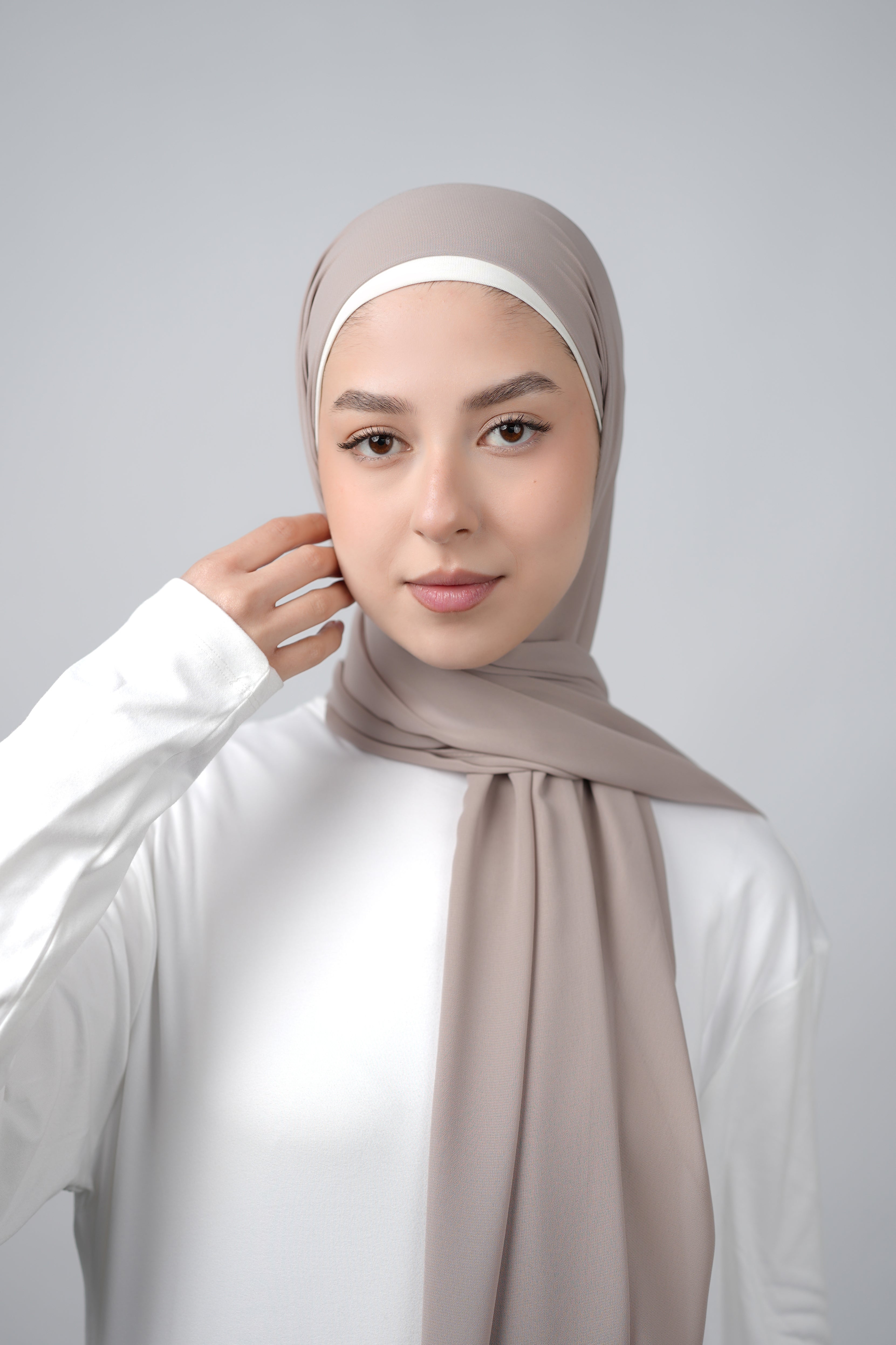 Basic Plain Chiffon Hijab