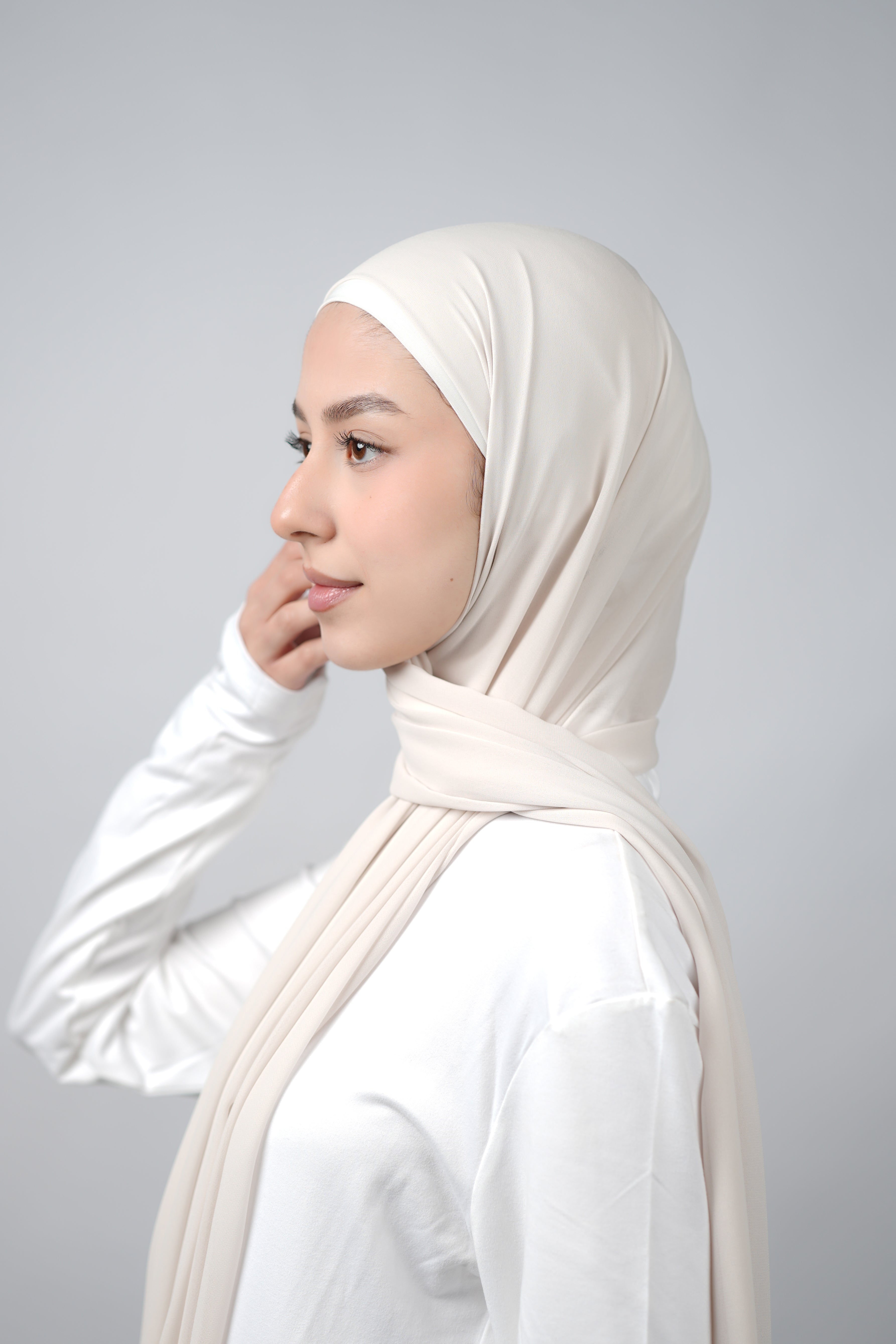 Basic Plain Chiffon Hijab