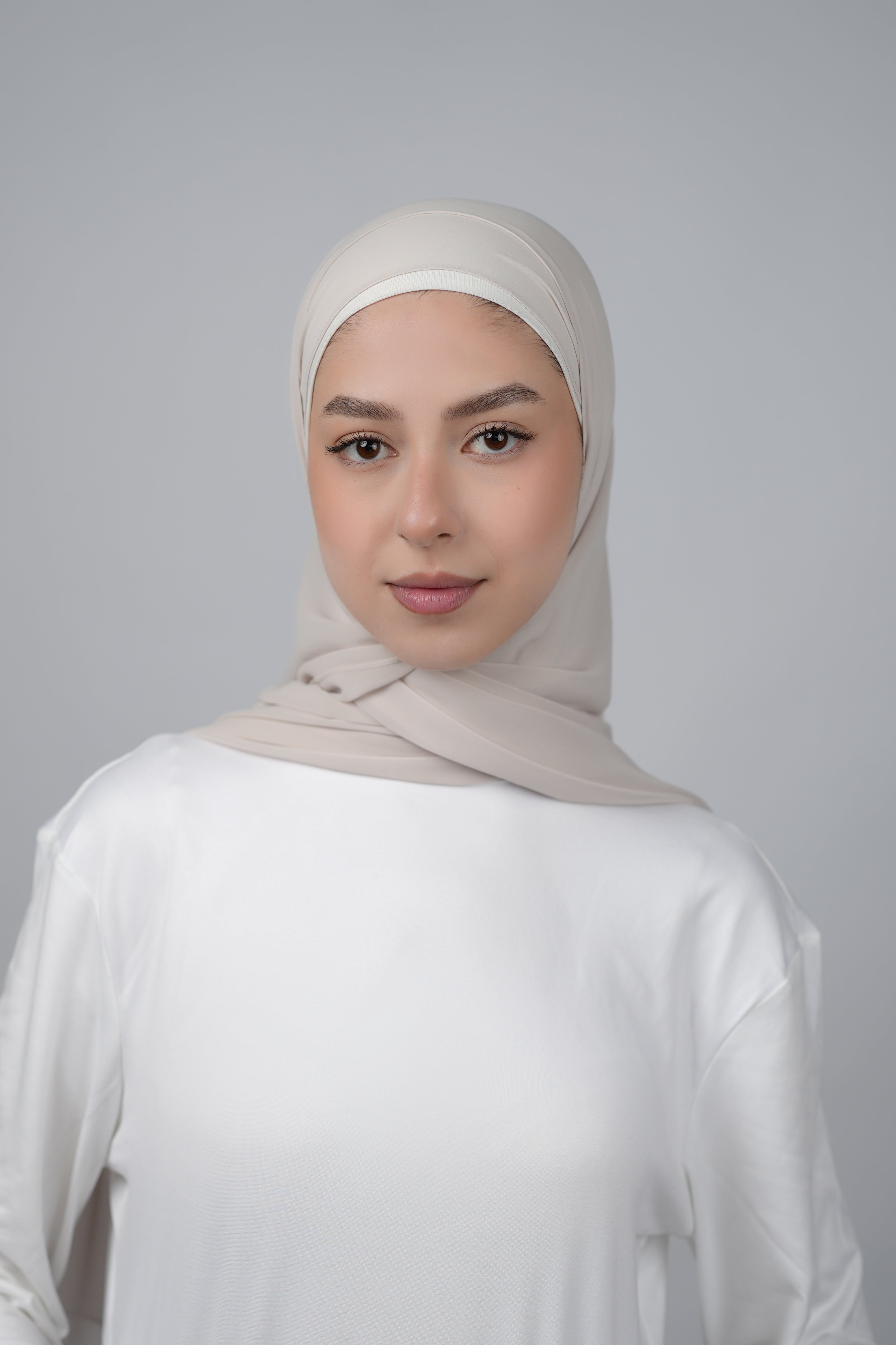 Basic Plain Chiffon Hijab