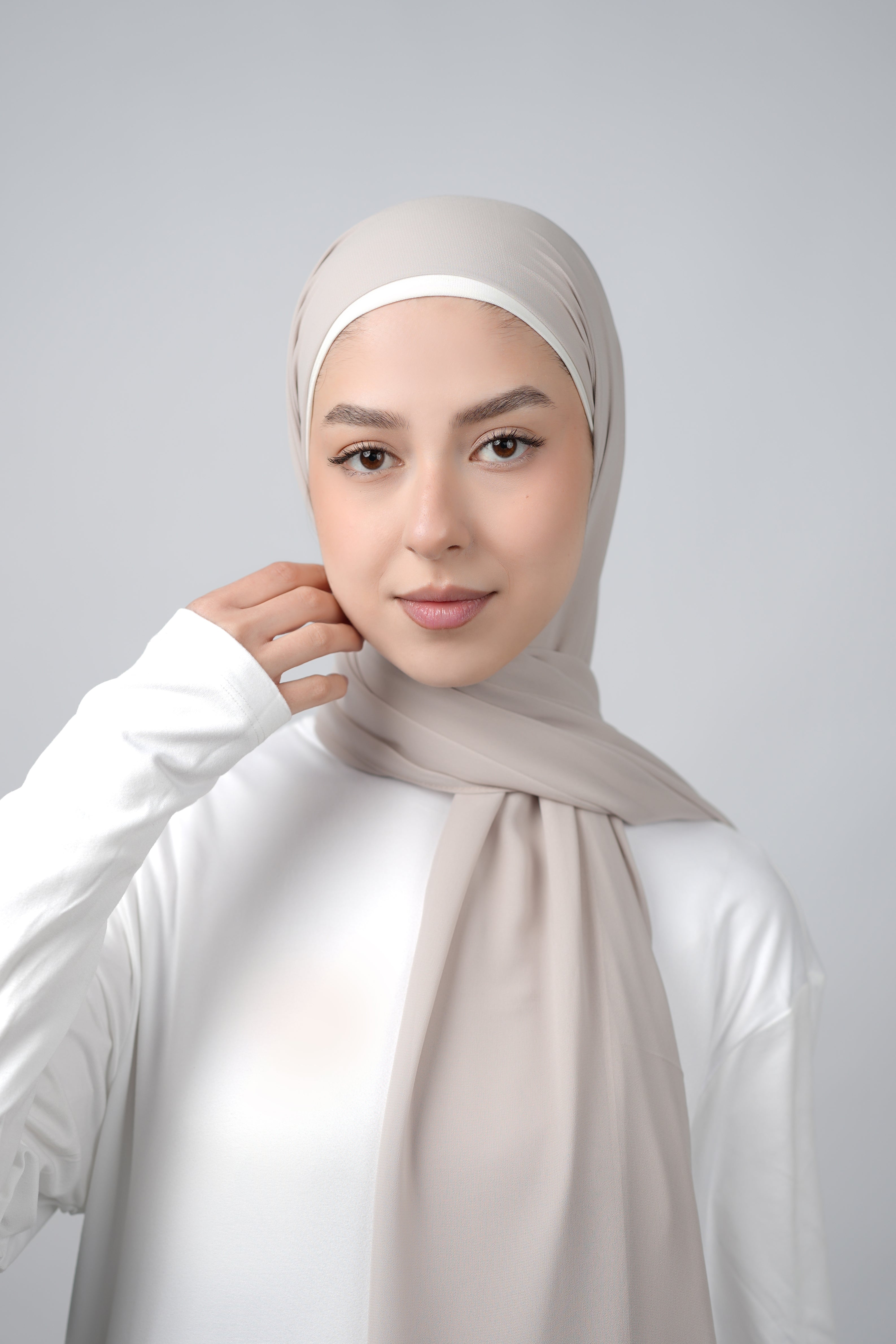 Basic Plain Chiffon Hijab