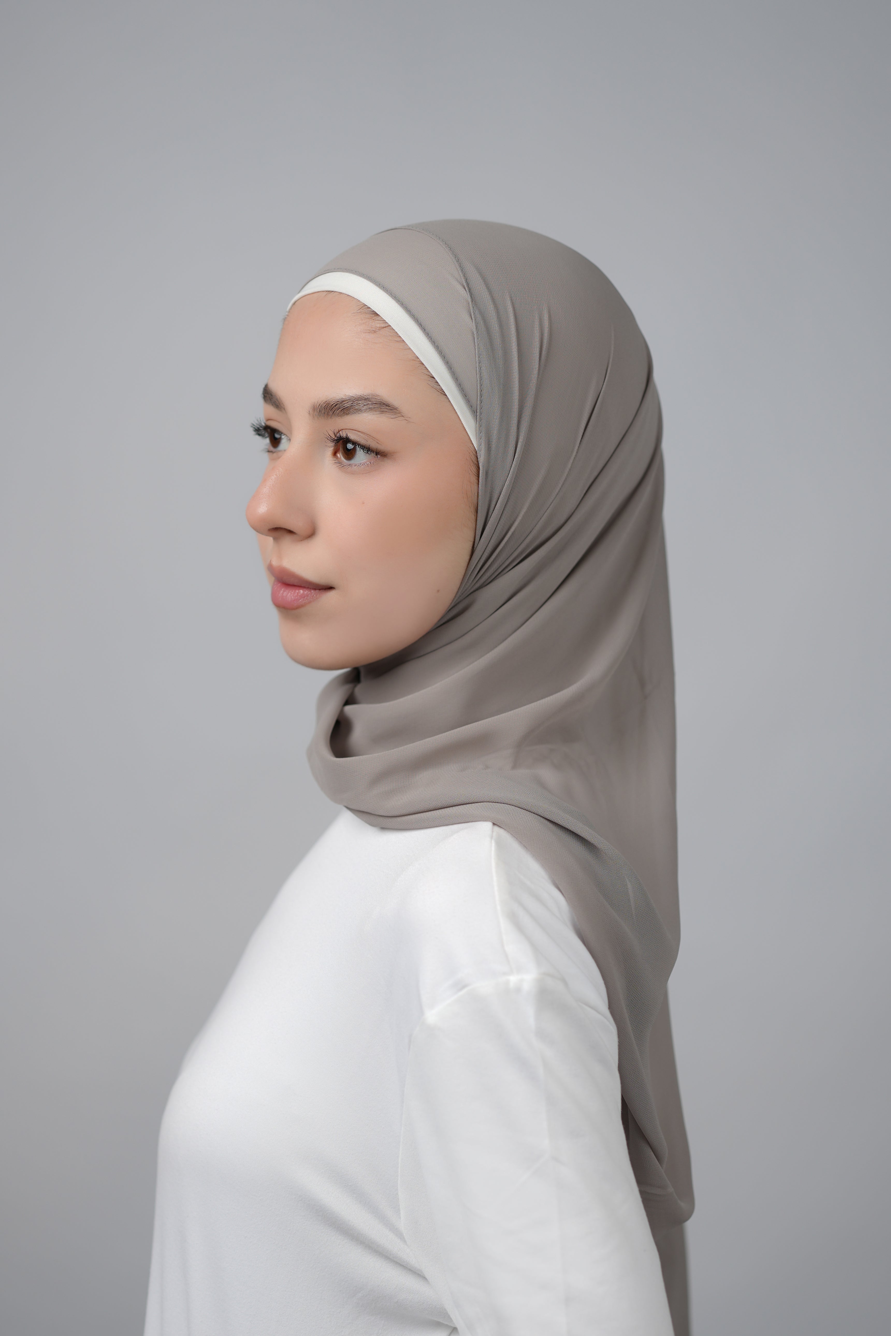 Basic Plain Chiffon Hijab