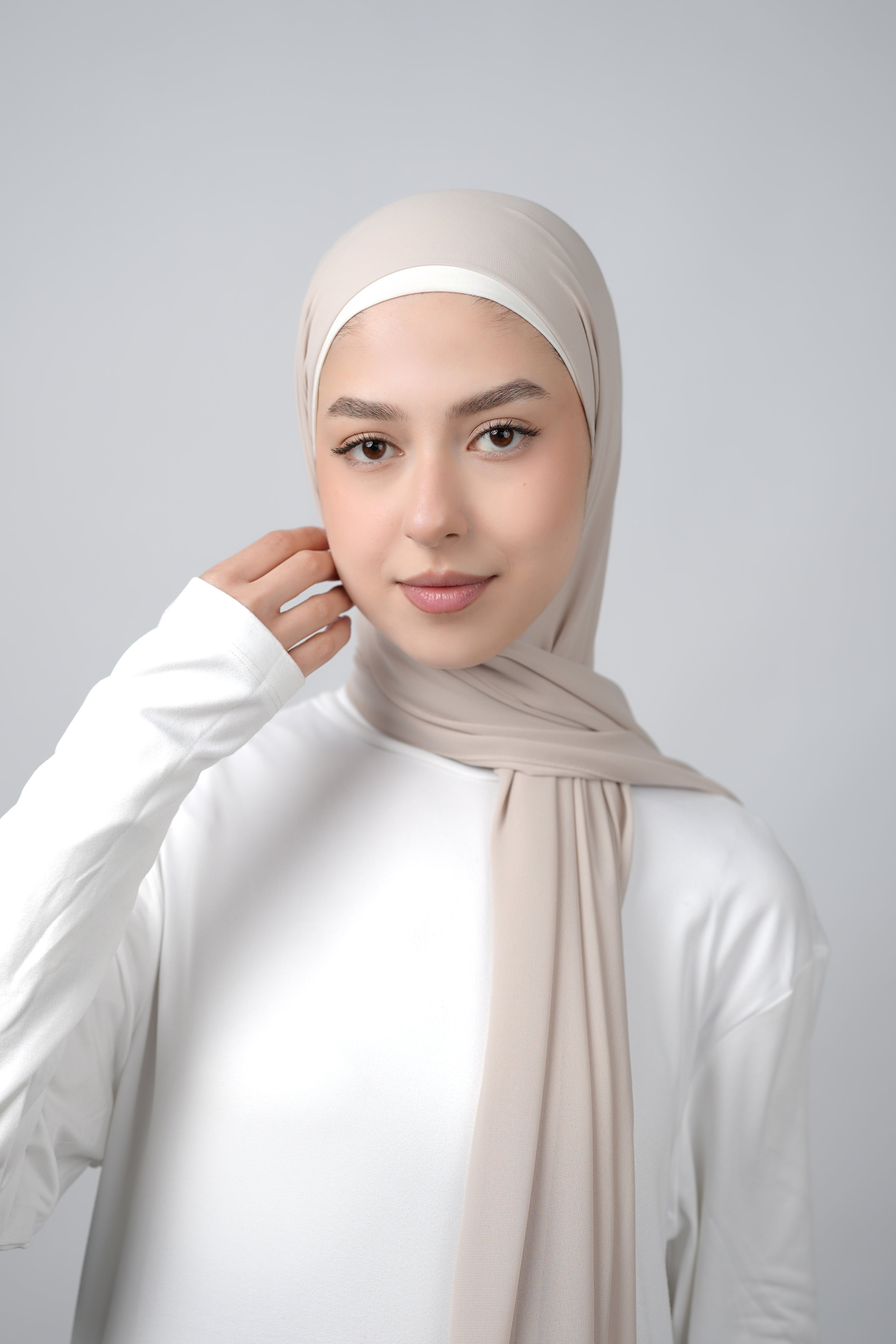 Basic Plain Chiffon Hijab