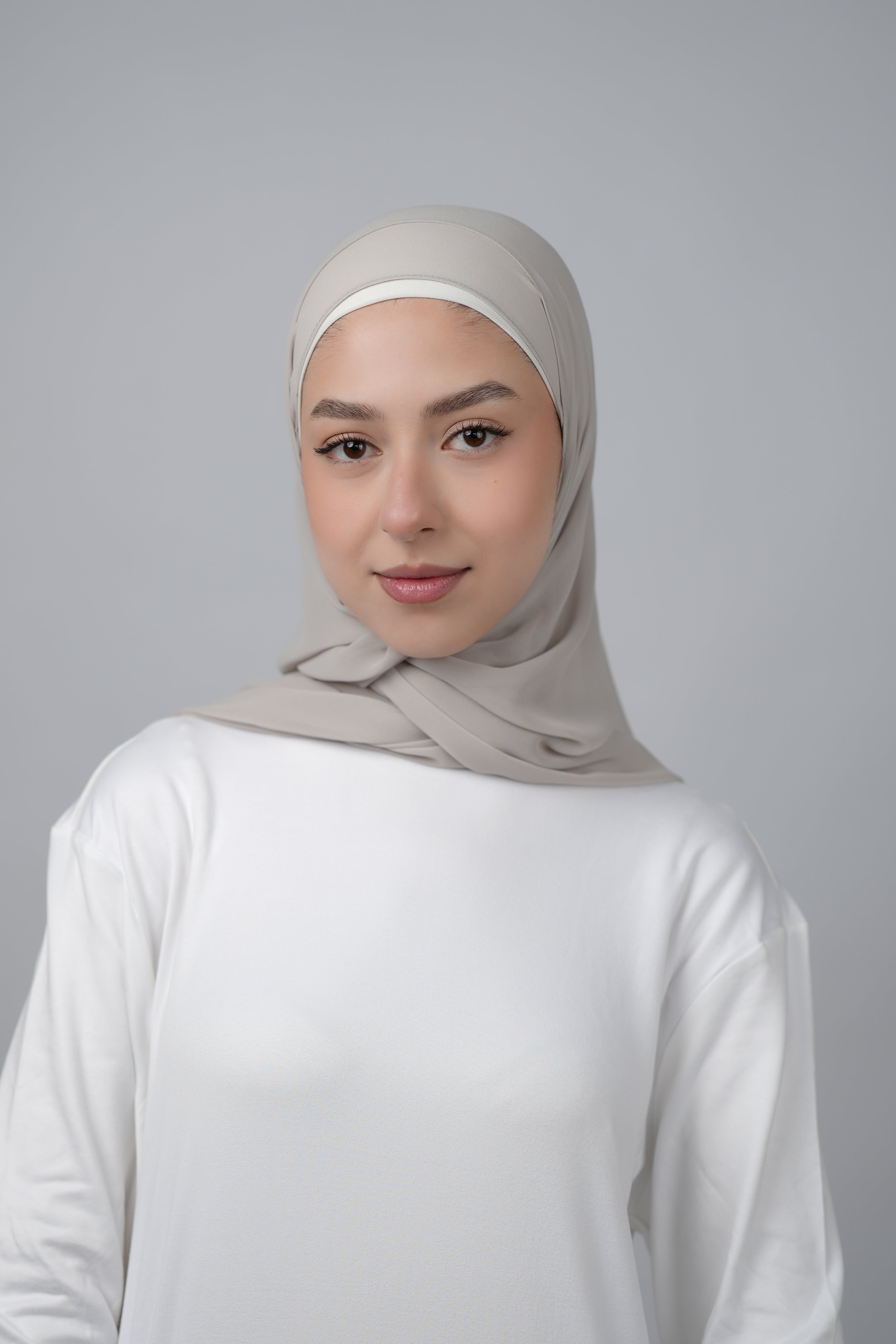 Basic Plain Chiffon Hijab