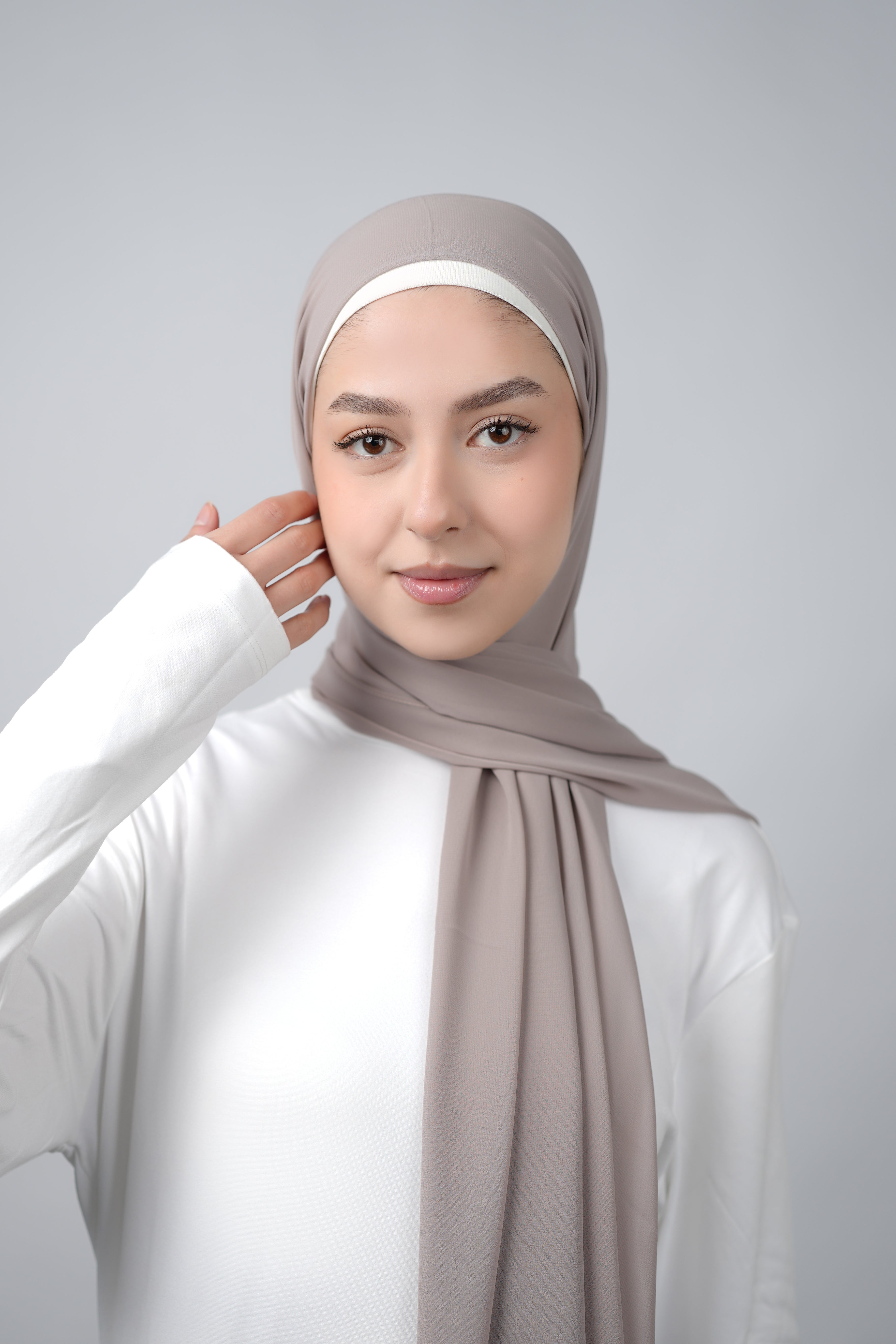 Basic Plain Chiffon Hijab
