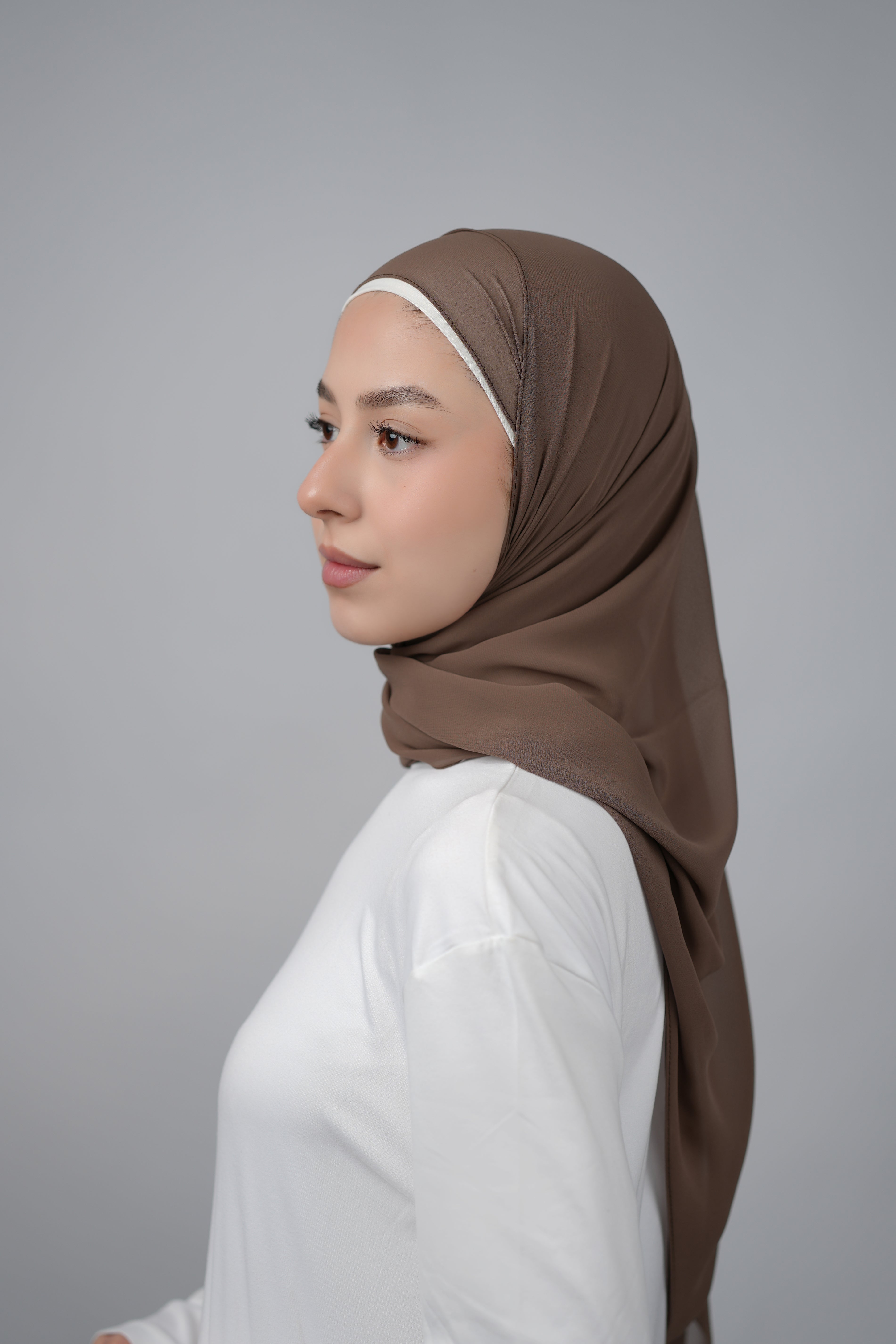 Basic Plain Chiffon Hijab