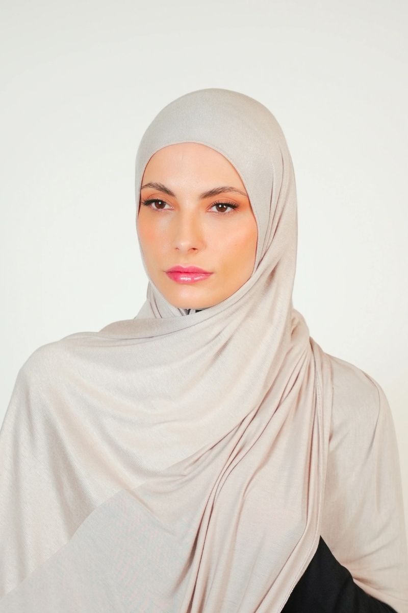 Double Pattern Cotton Hijab  Voile