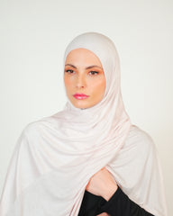 حجاب قطني مزدوج النمط