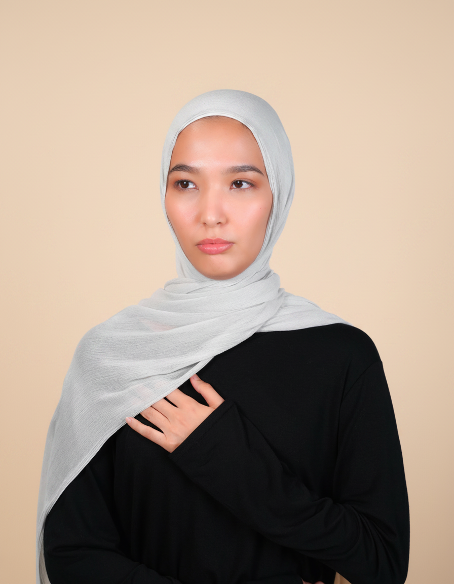 Linen Hijab  Voile