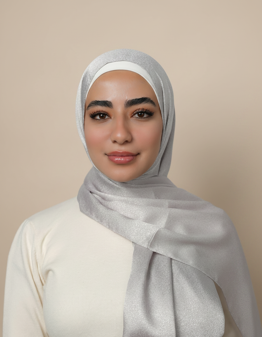 Glittery Hijab  Voile