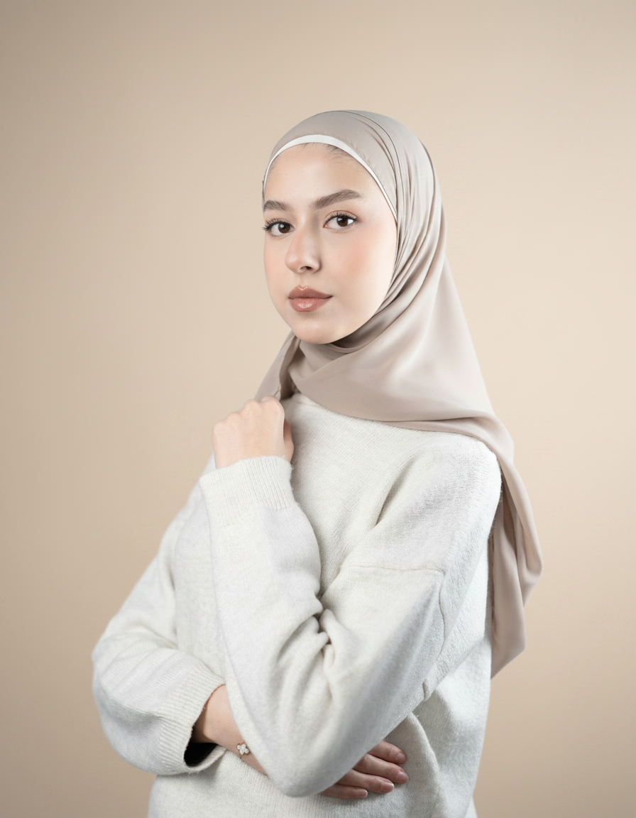 Emarati Chiffon Hijab  Voile