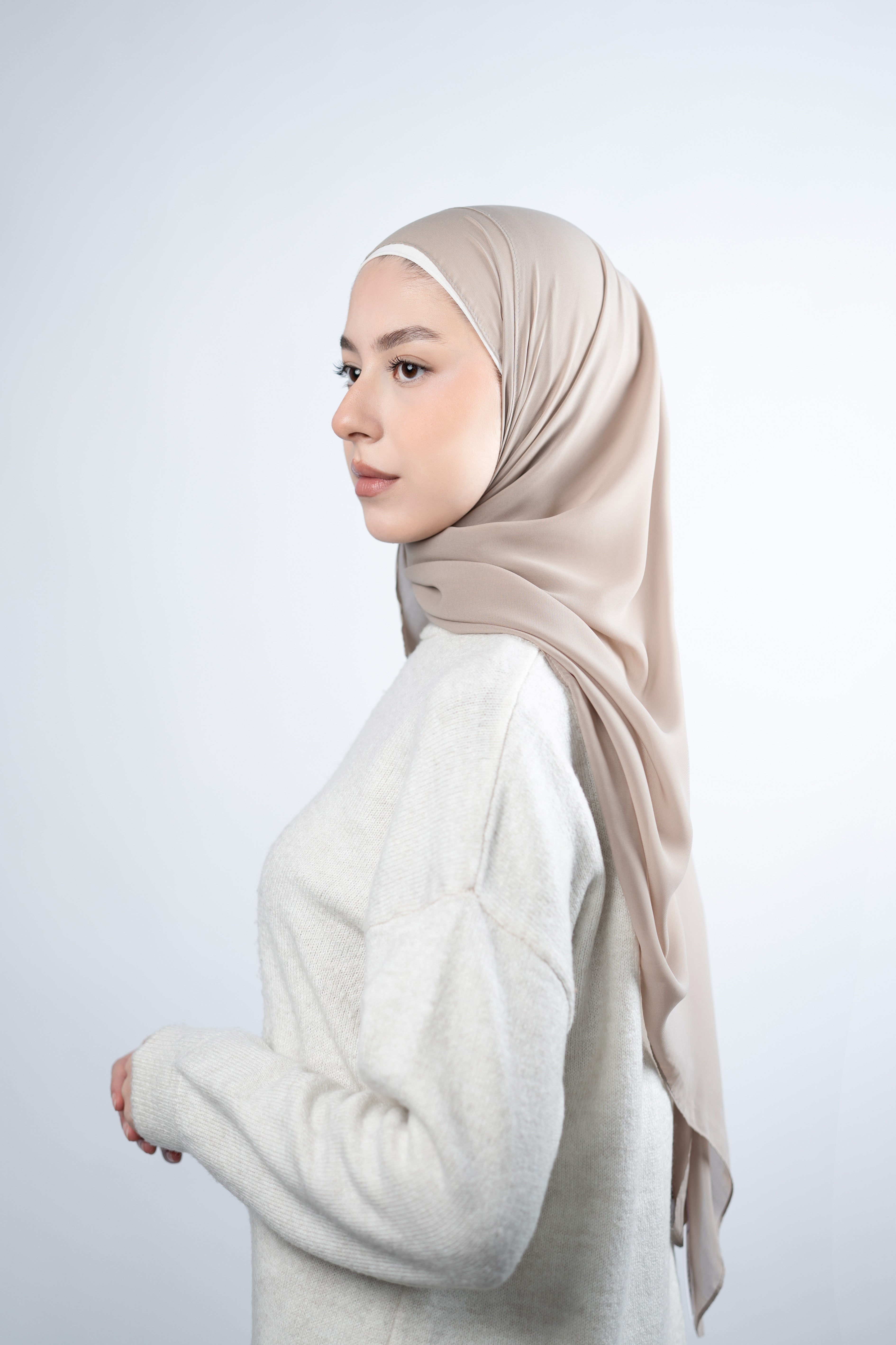 Emarati Chiffon Hijab