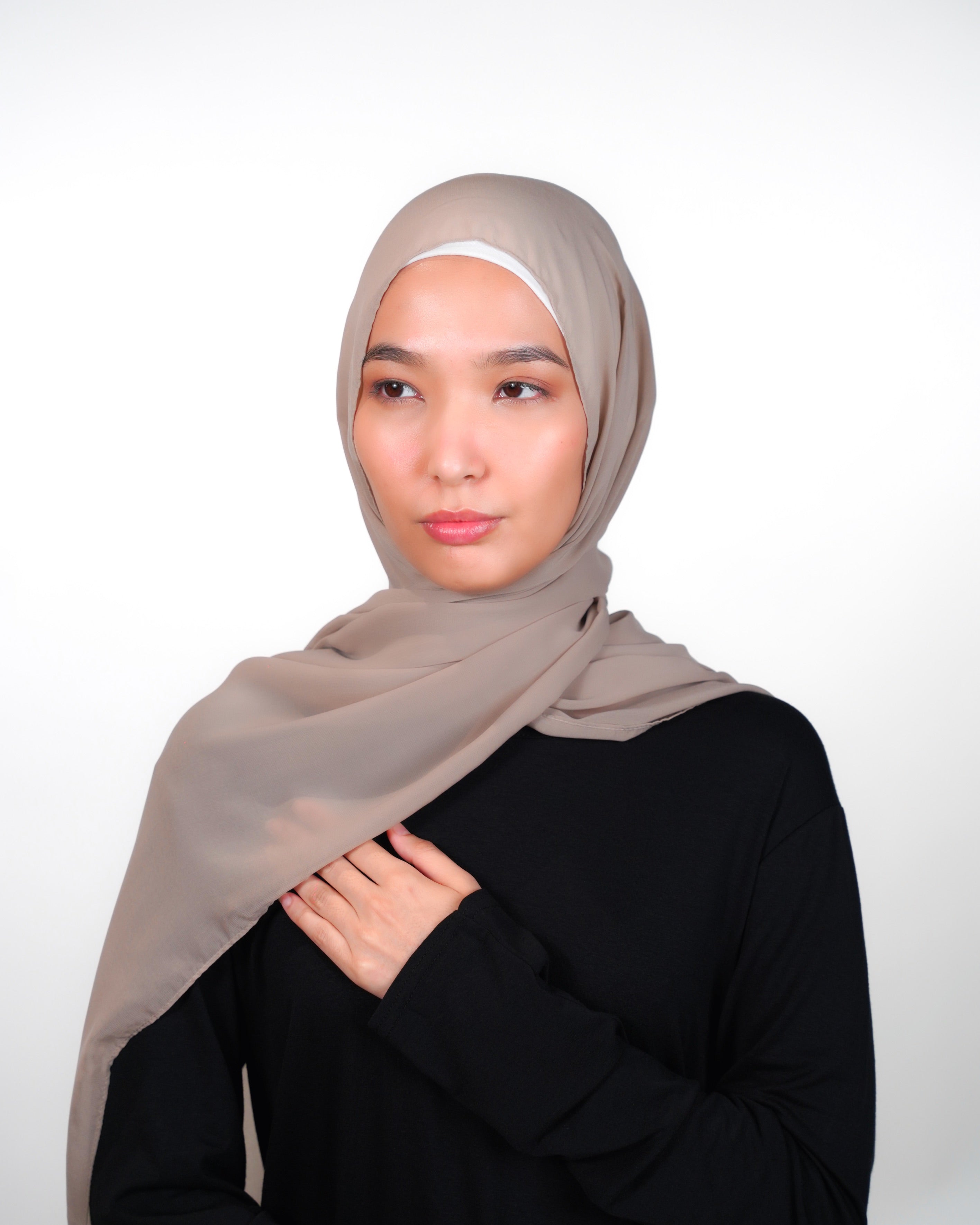 Emarati Chiffon Hijab