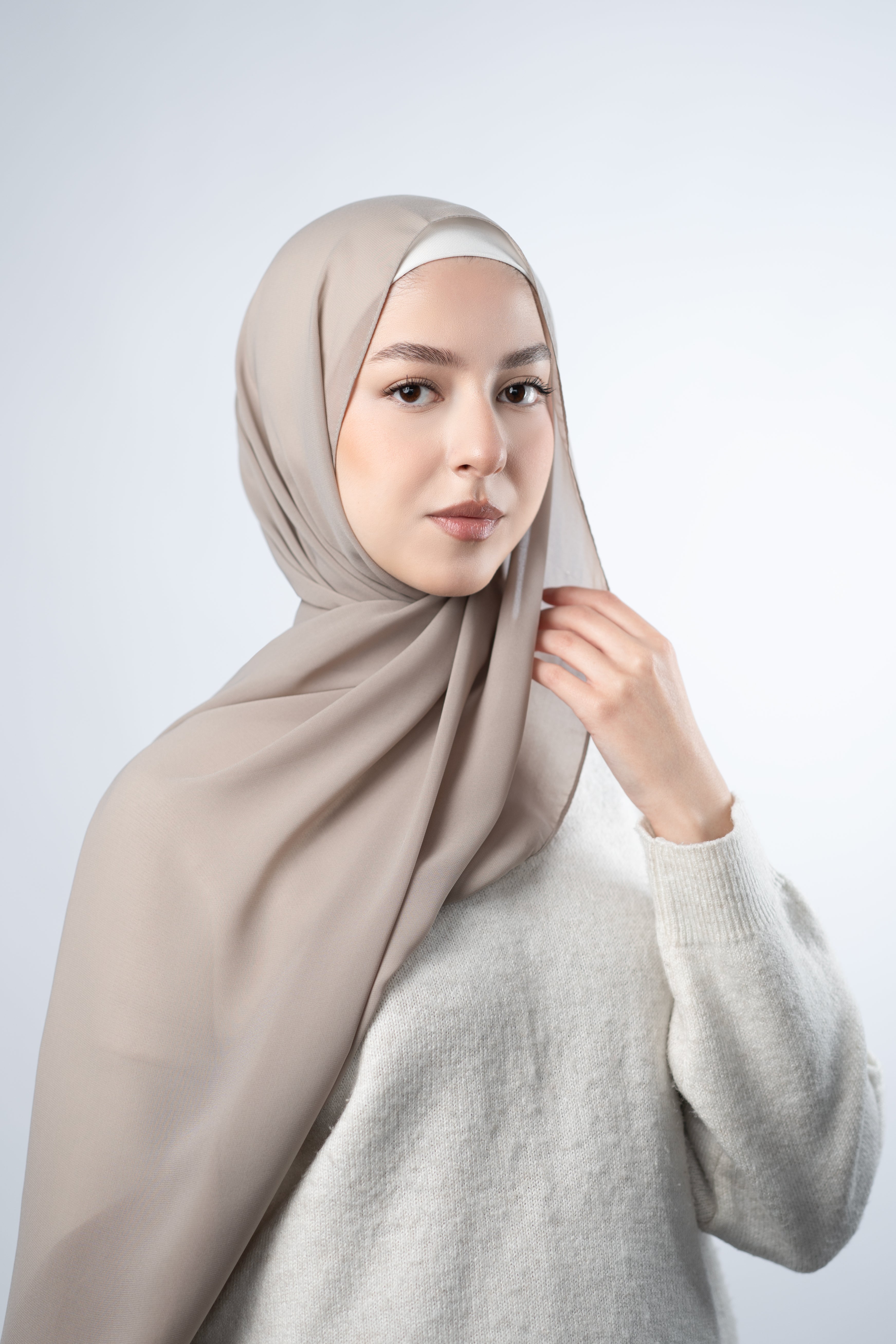 Emarati Chiffon Hijab