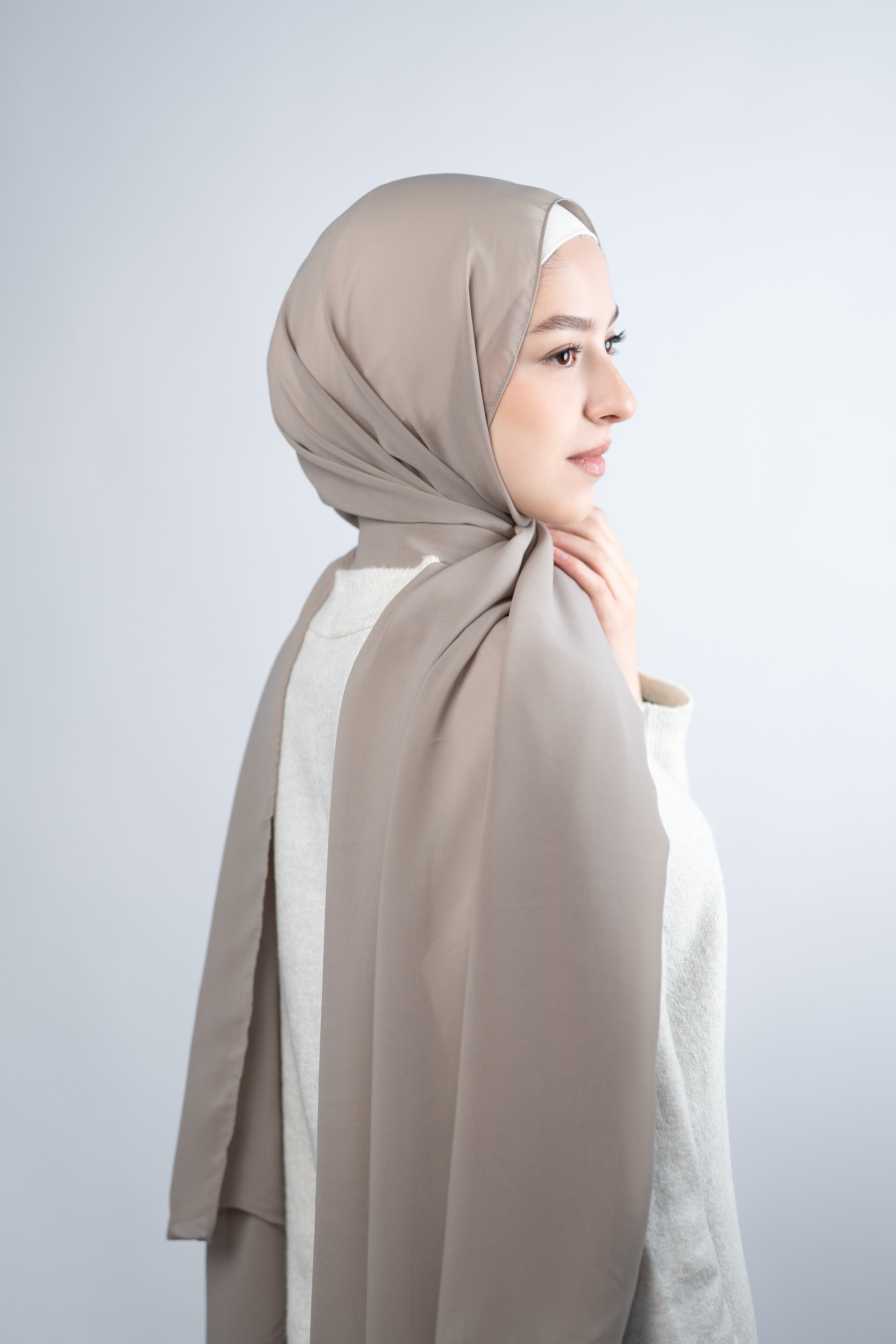Emarati Chiffon Hijab