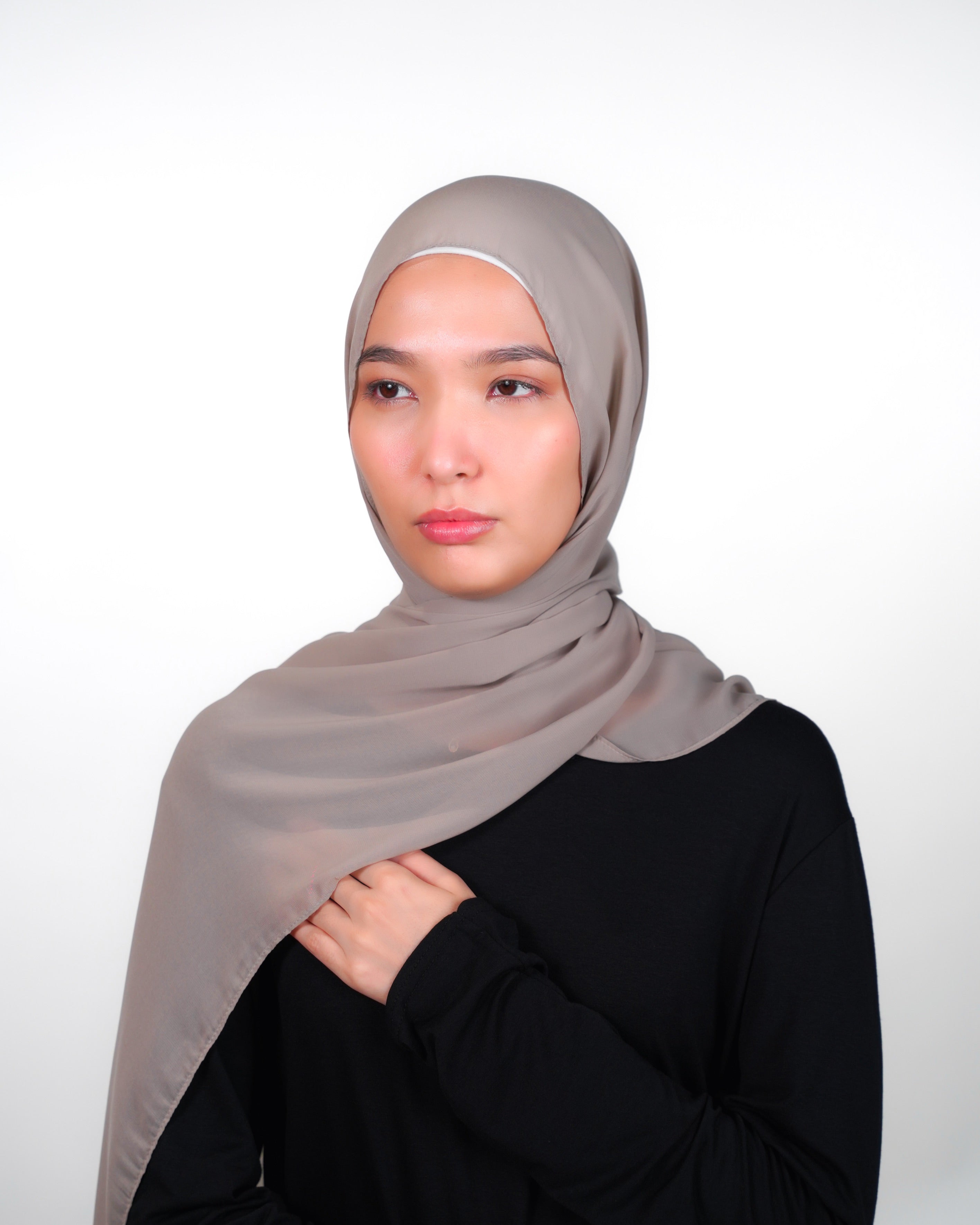 Emarati Chiffon Hijab