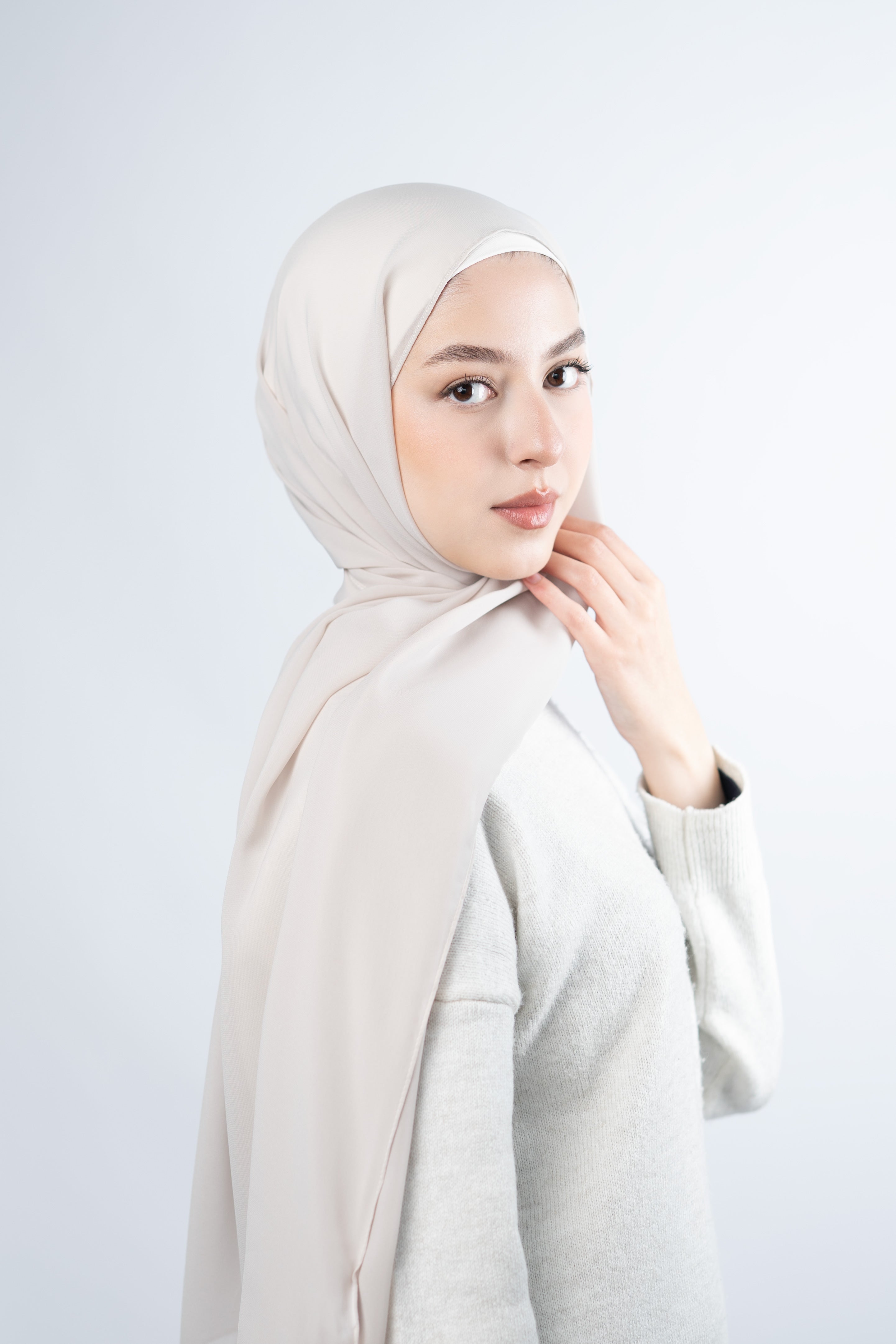 Emarati Chiffon Hijab