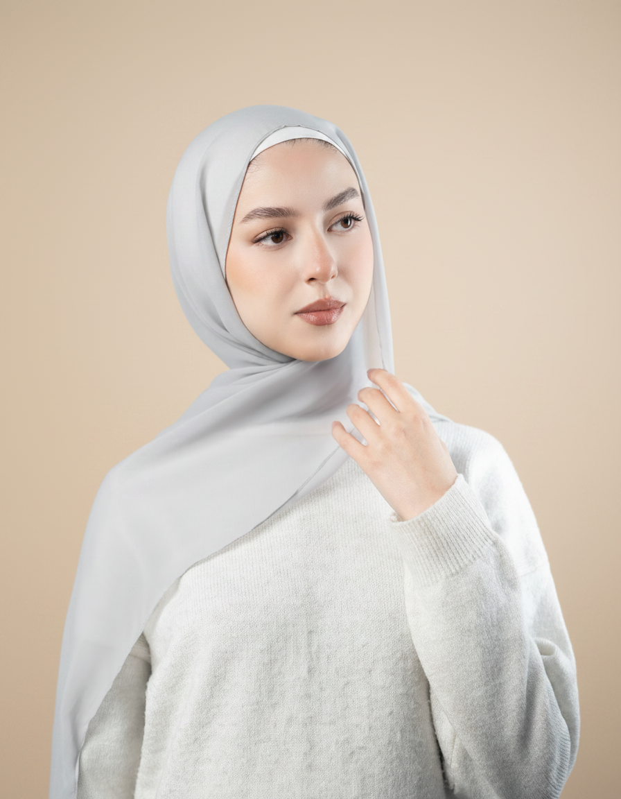 Emarati Chiffon Hijab  Voile
