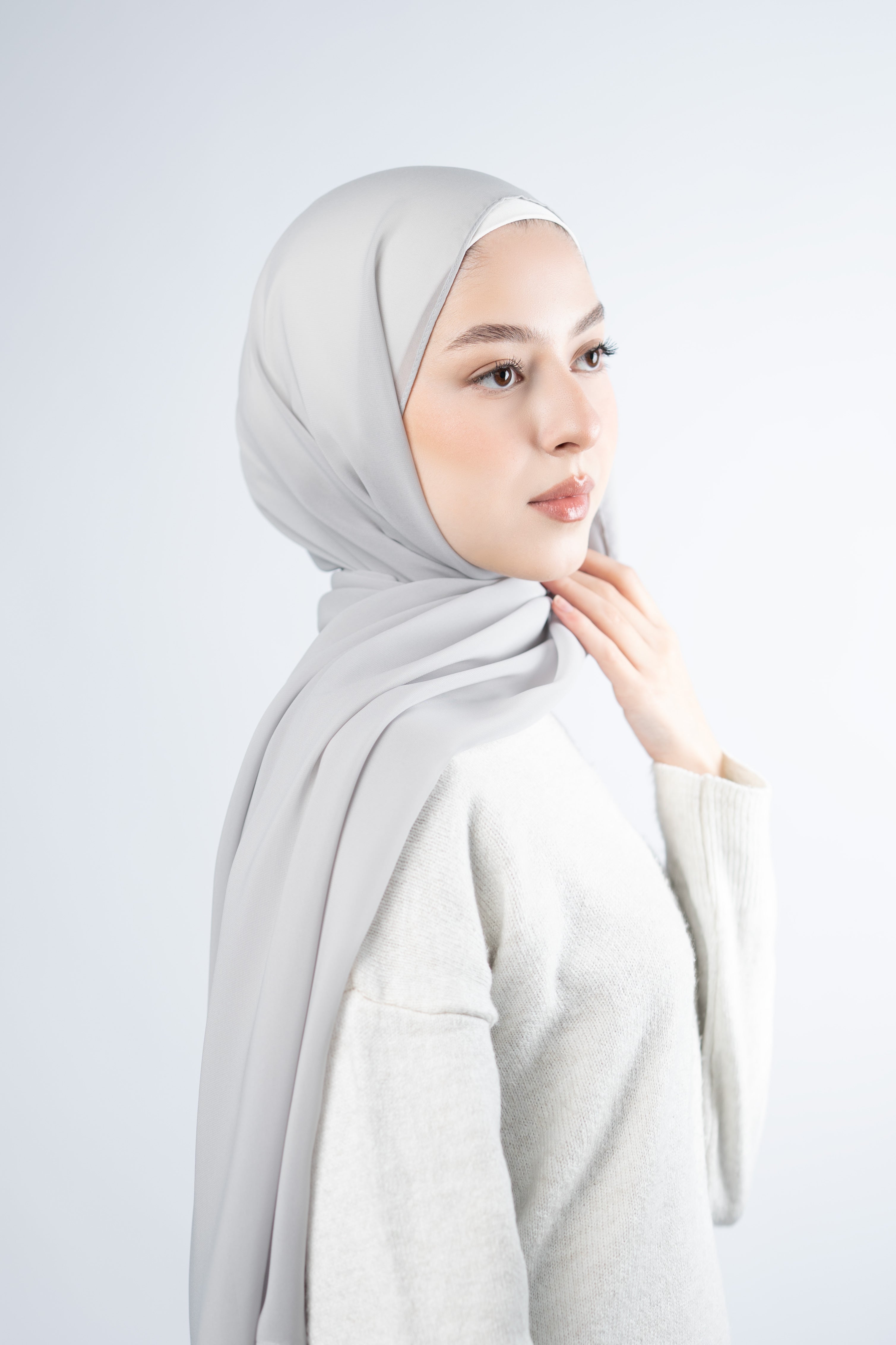 Emarati Chiffon Hijab