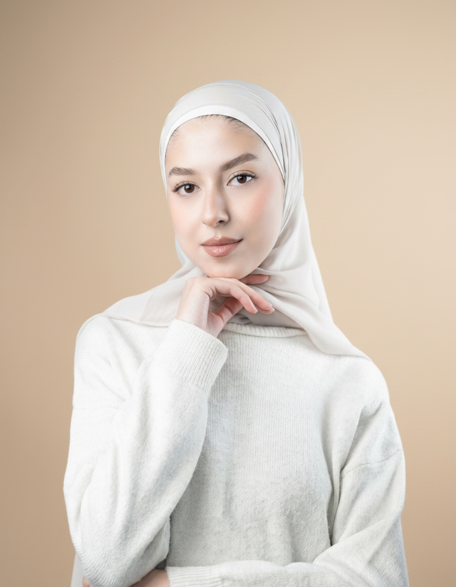 Emarati Chiffon Hijab  Voile