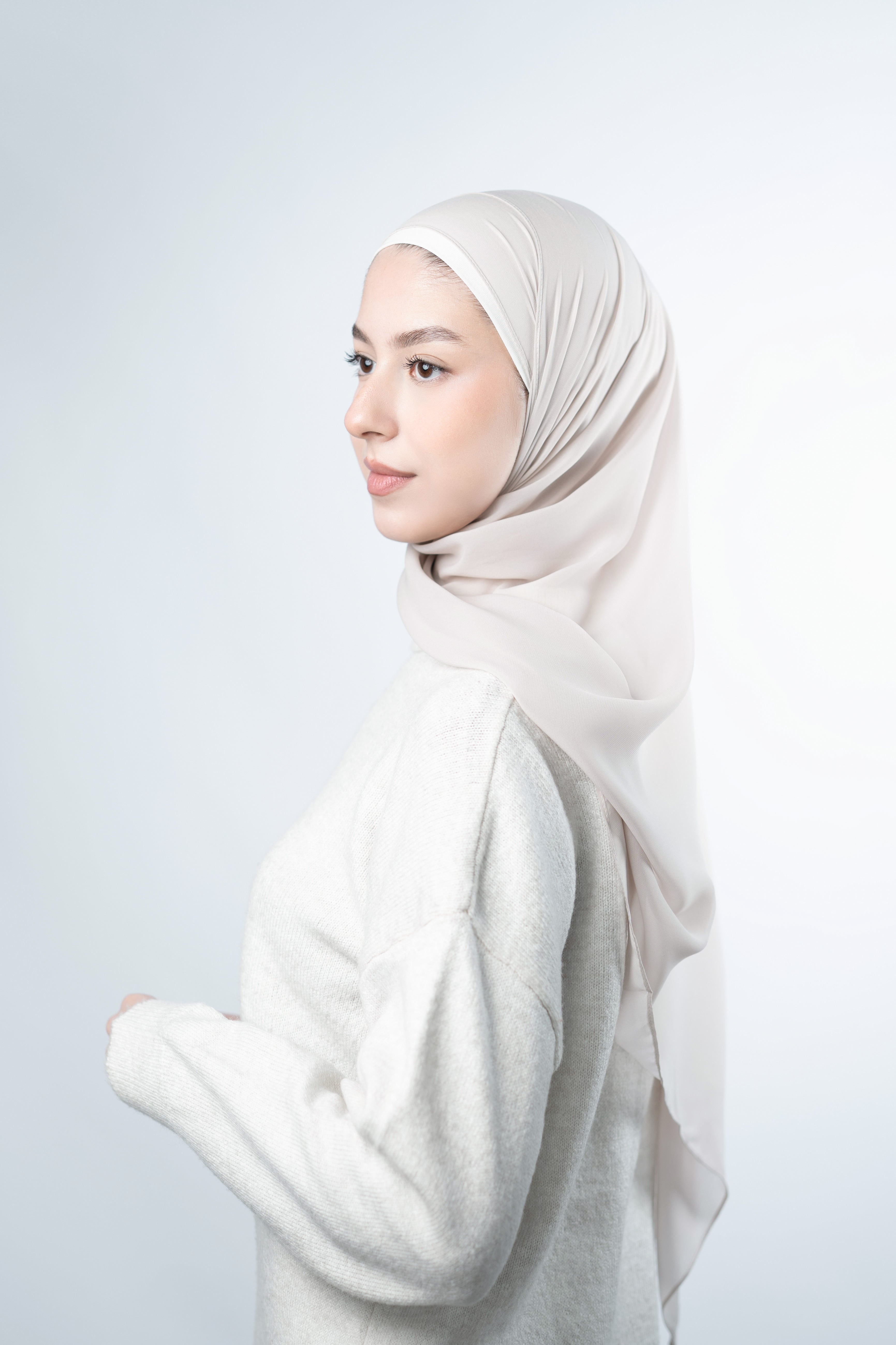 Emarati Chiffon Hijab