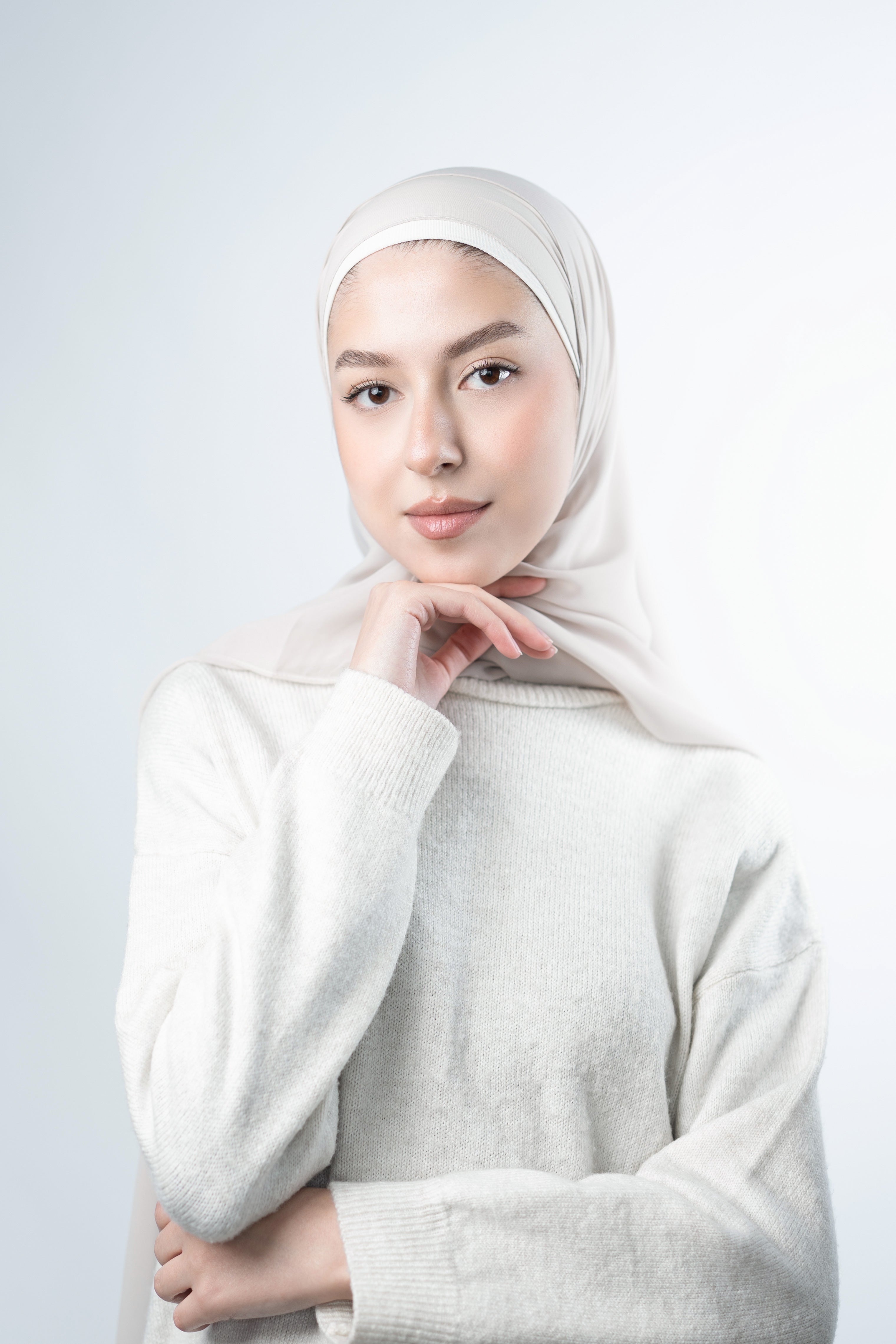 Emarati Chiffon Hijab