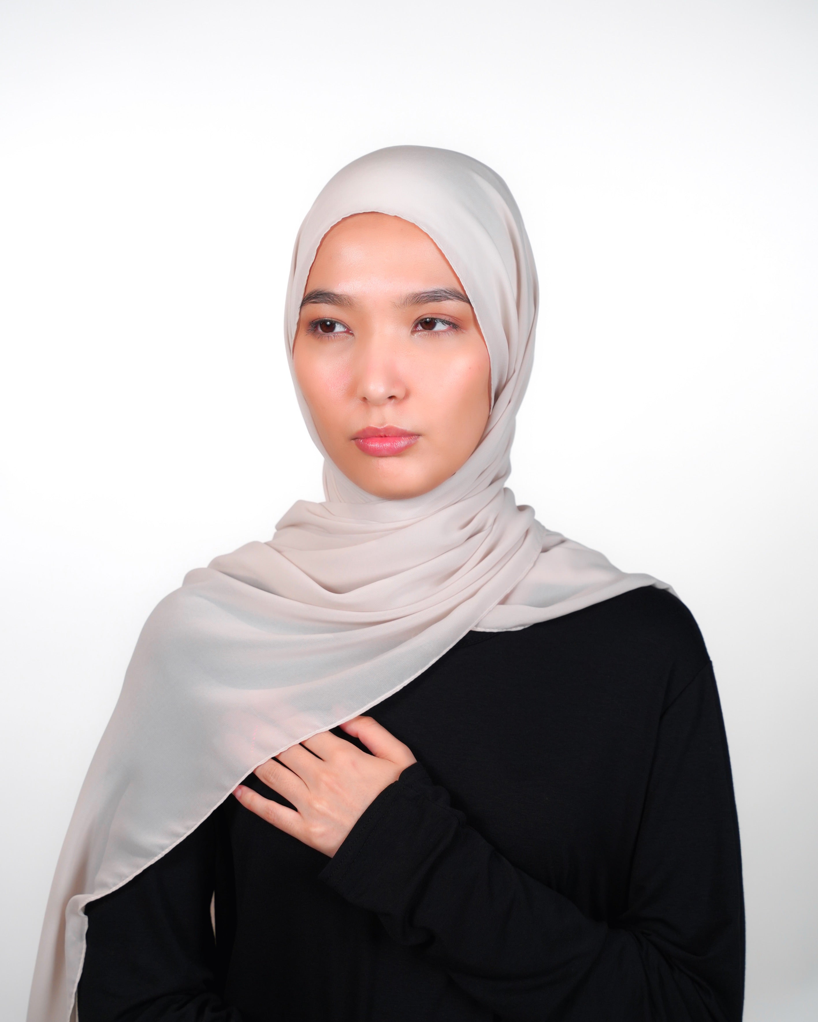Emarati Chiffon Hijab