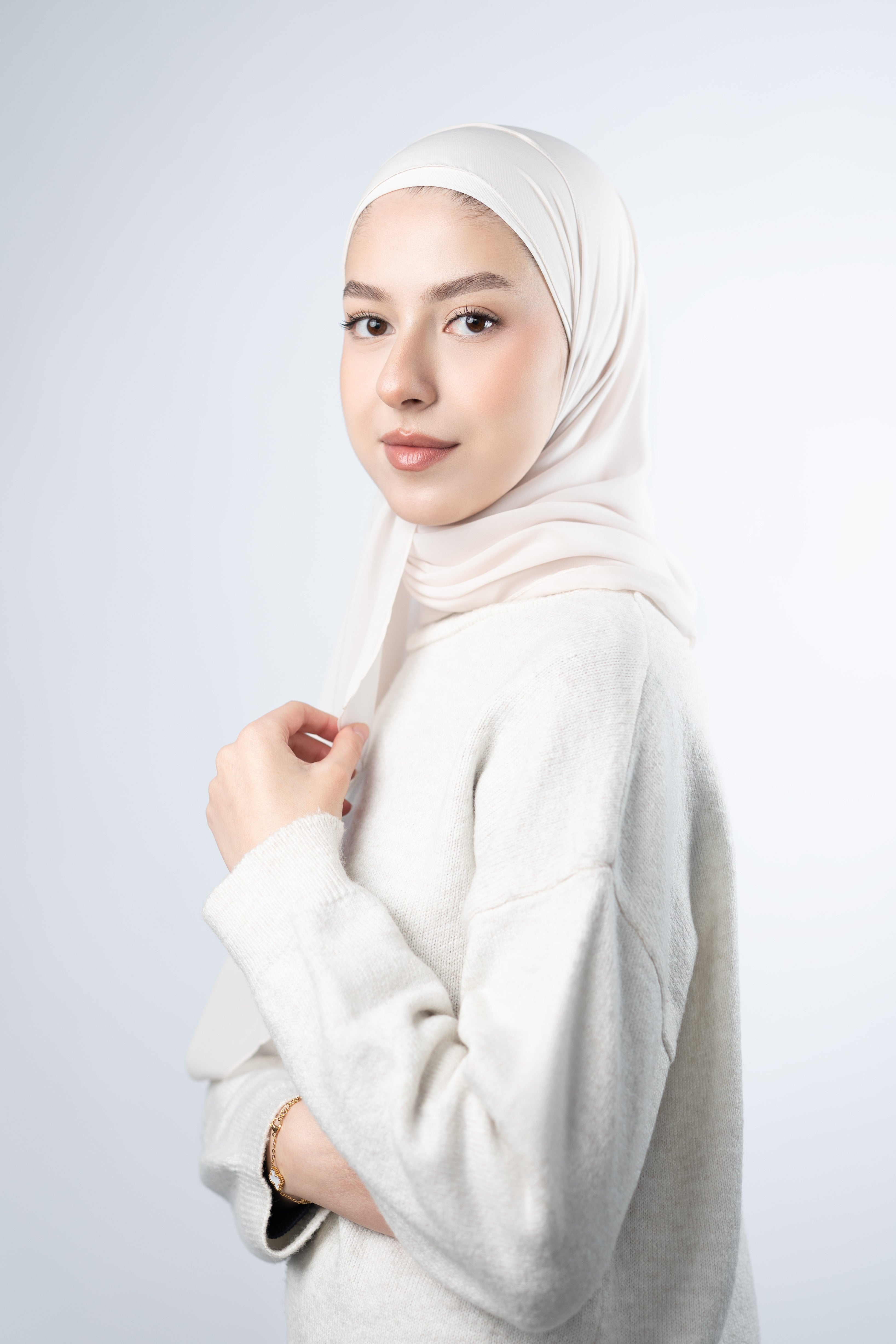 Emarati Chiffon Hijab