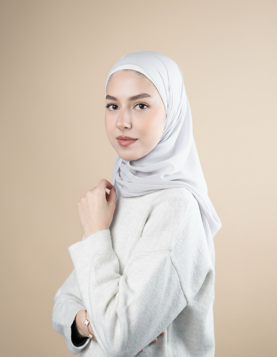 Emarati Chiffon Hijab  Voile