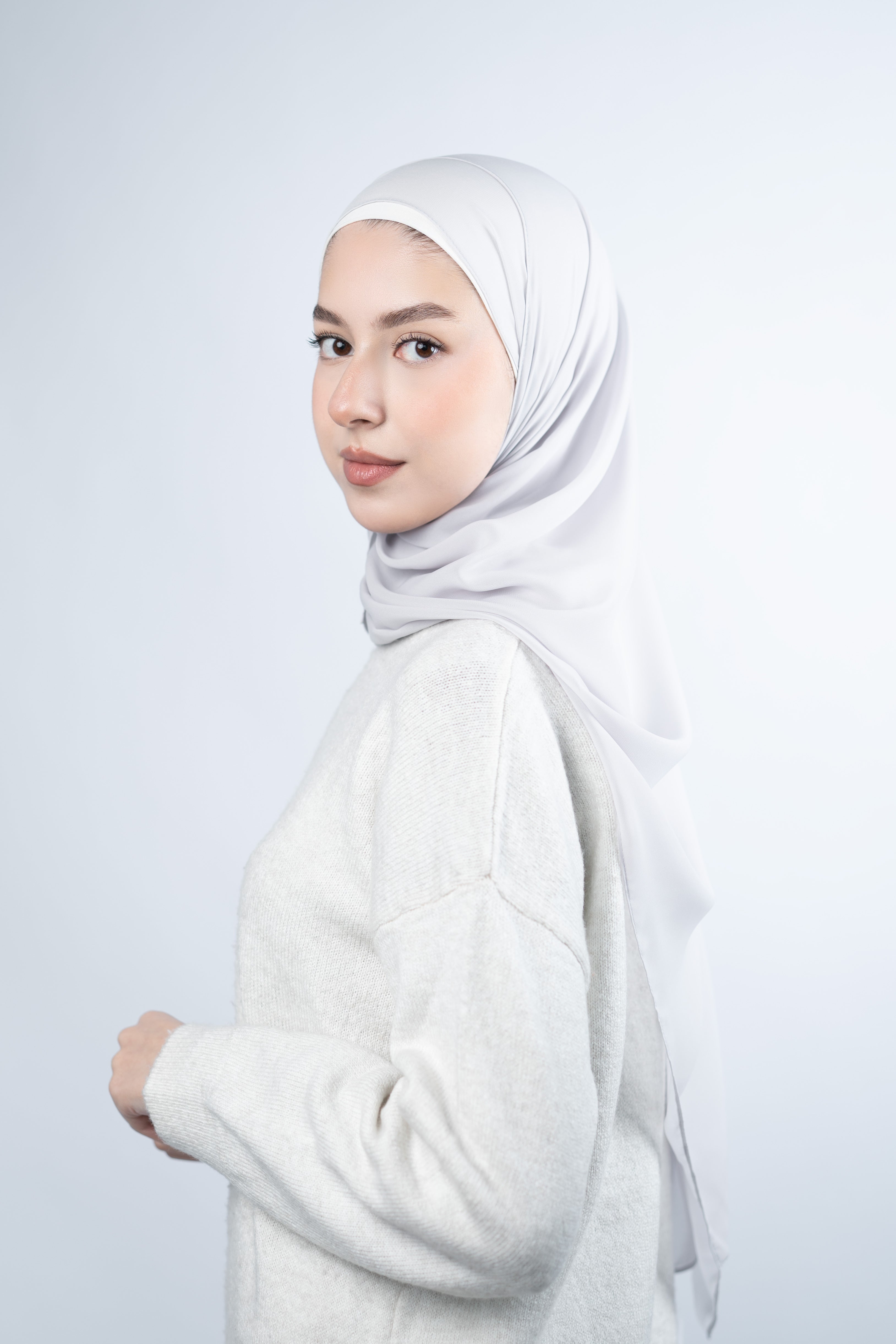 Emarati Chiffon Hijab