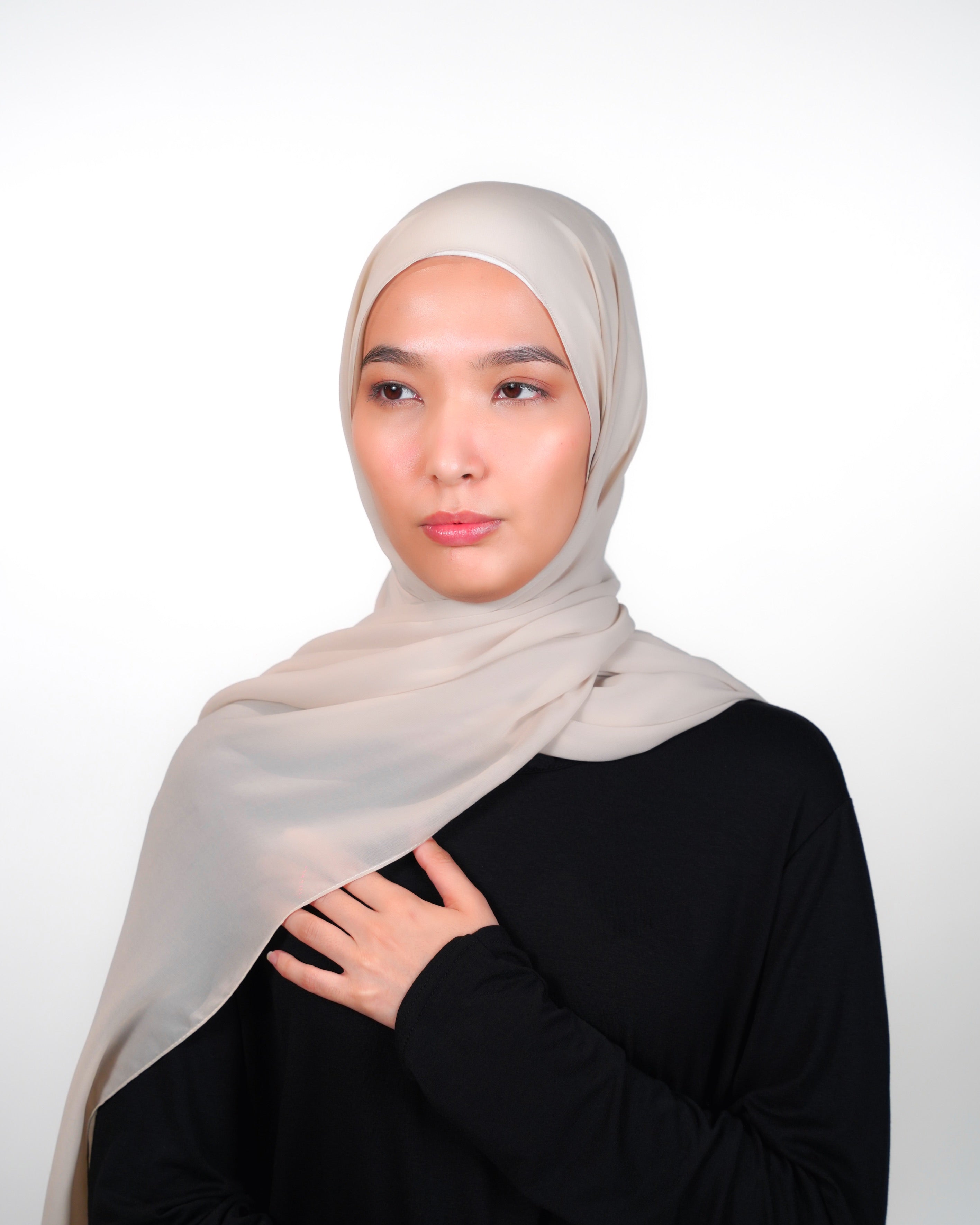 Emarati Chiffon Hijab