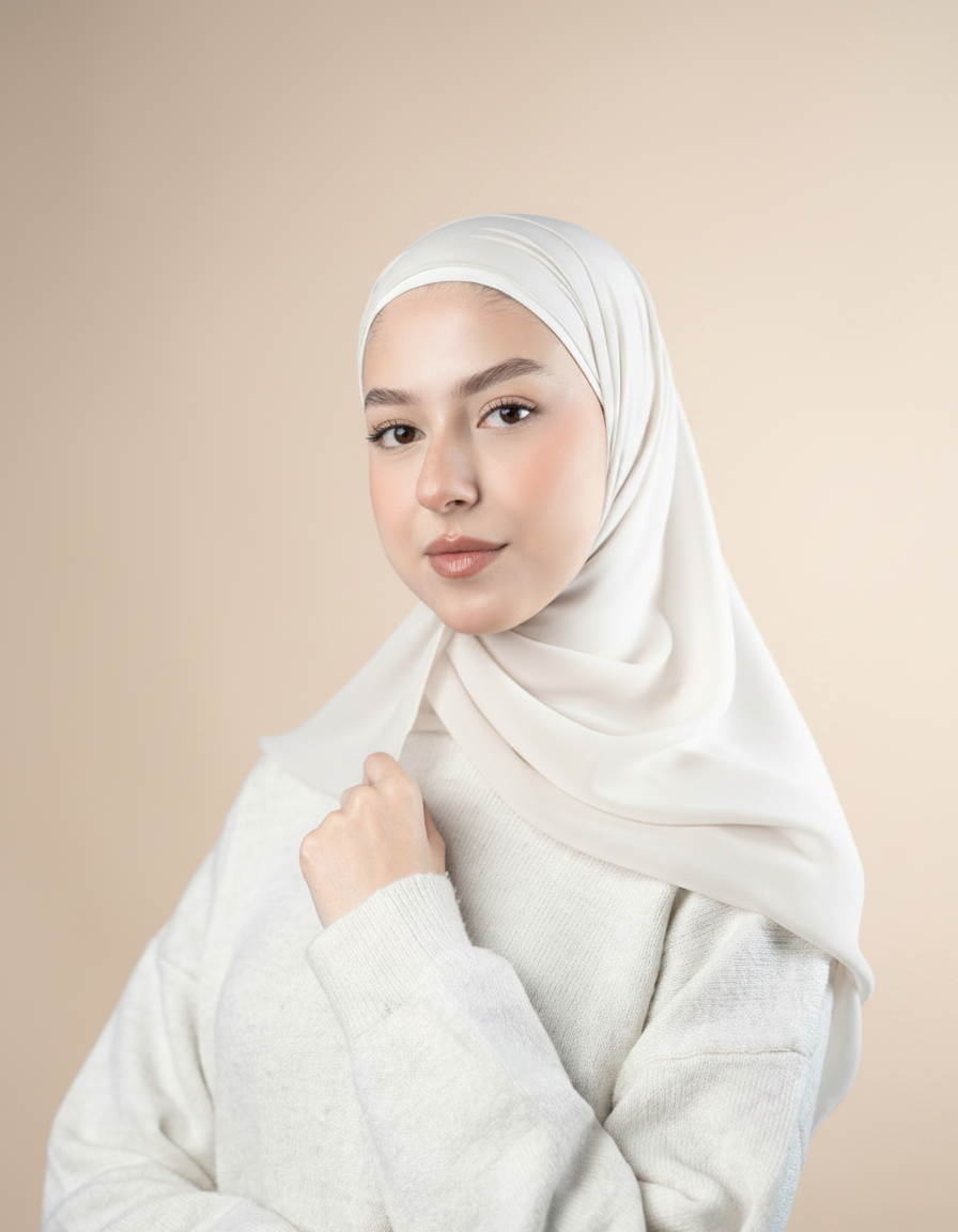 Emarati Chiffon Hijab  Voile