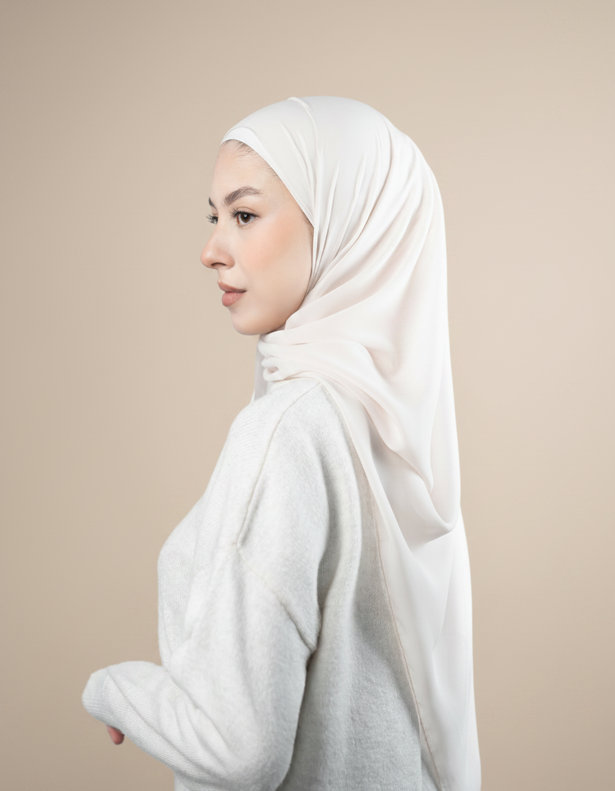 Emarati Chiffon Hijab  Voile