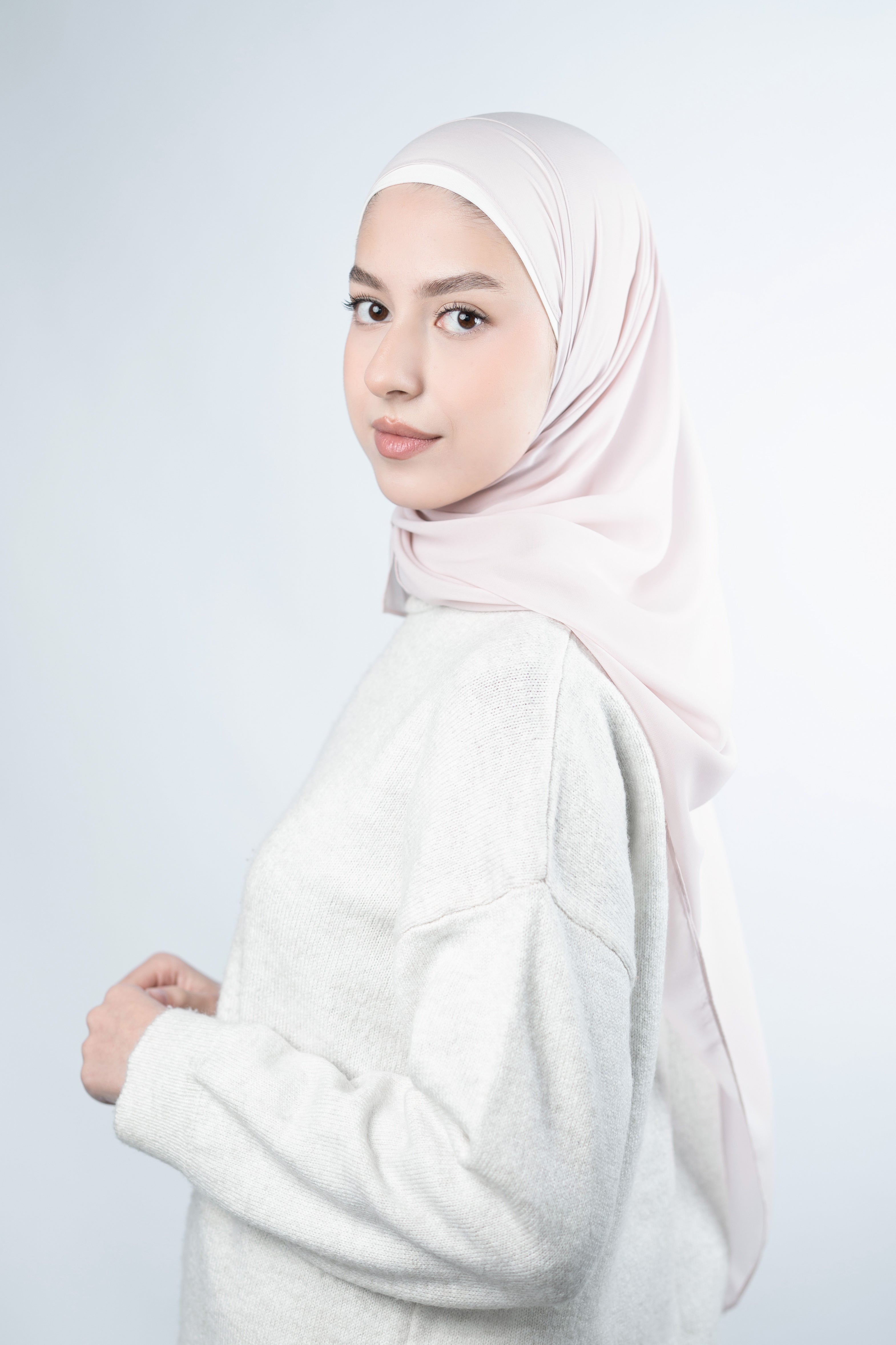 Emarati Chiffon Hijab