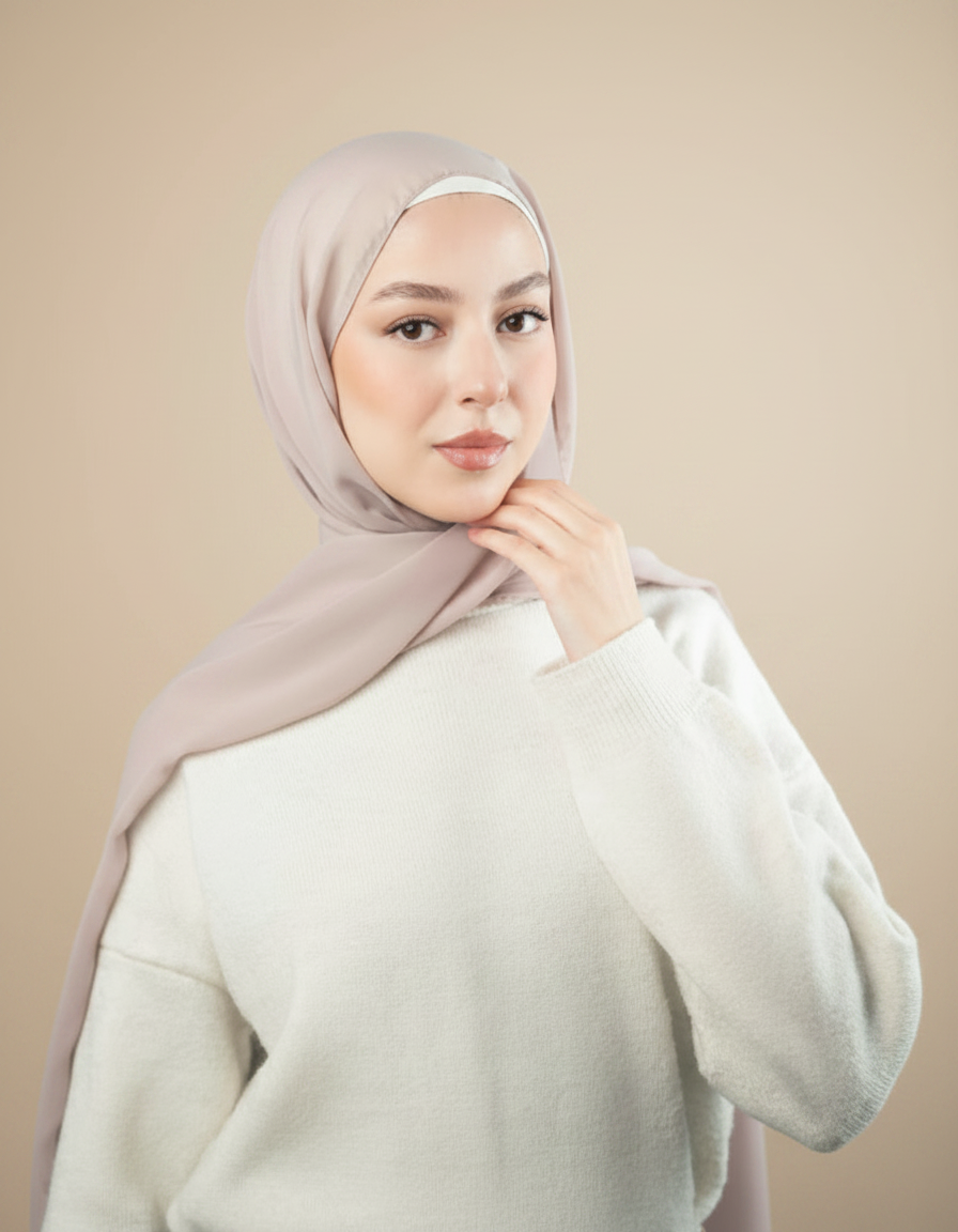 Emarati Chiffon Hijab  Voile