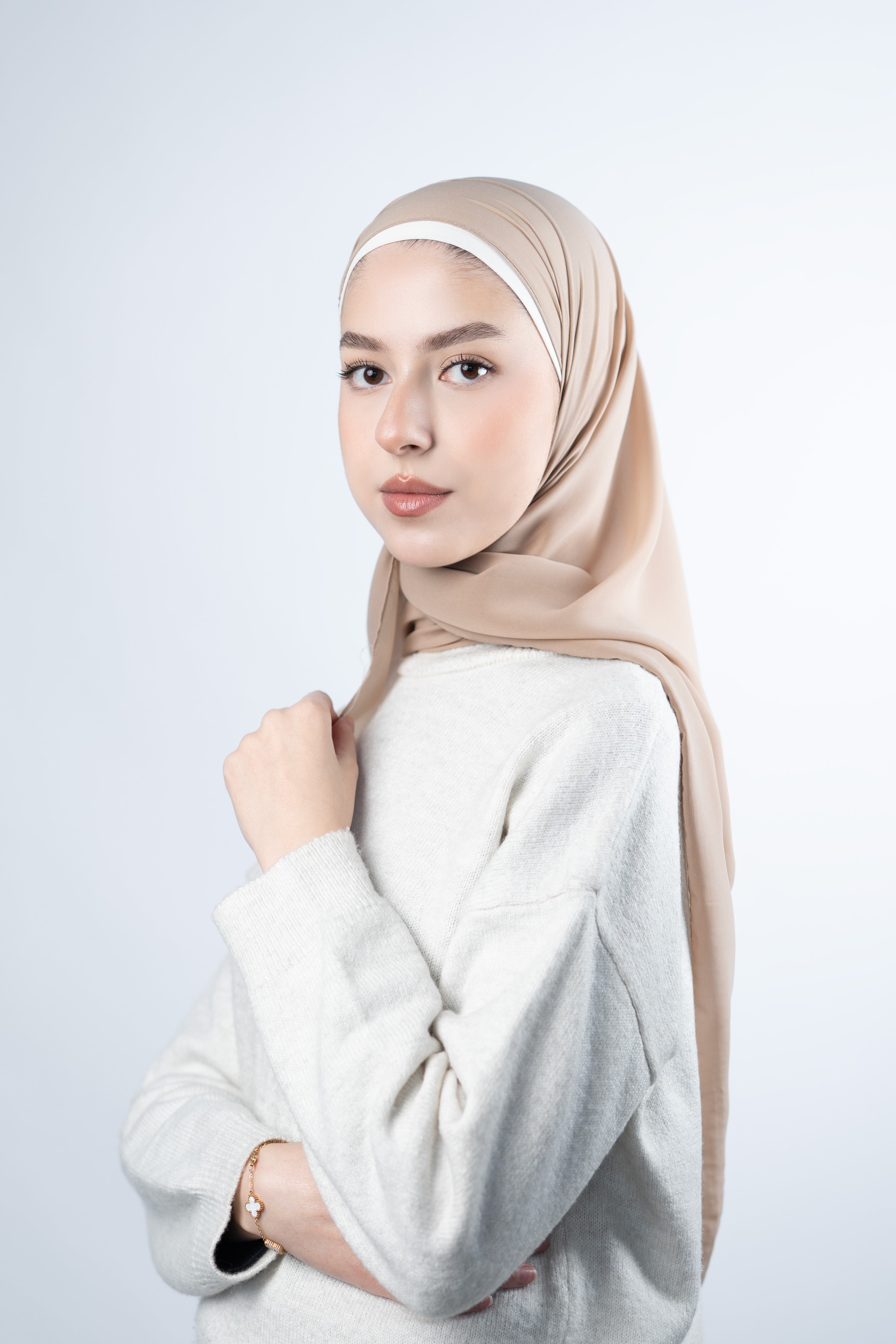 Emarati Chiffon Hijab