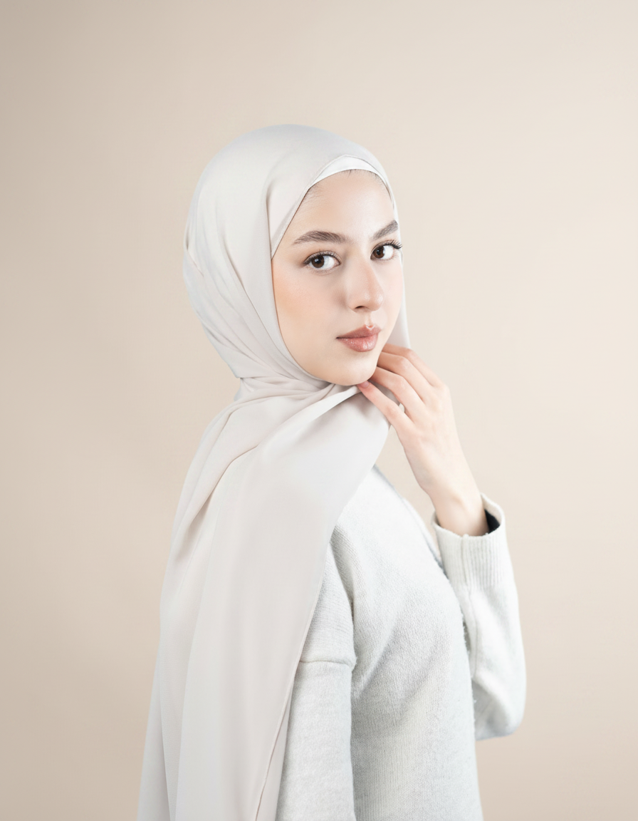 Emarati Chiffon Hijab  Voile